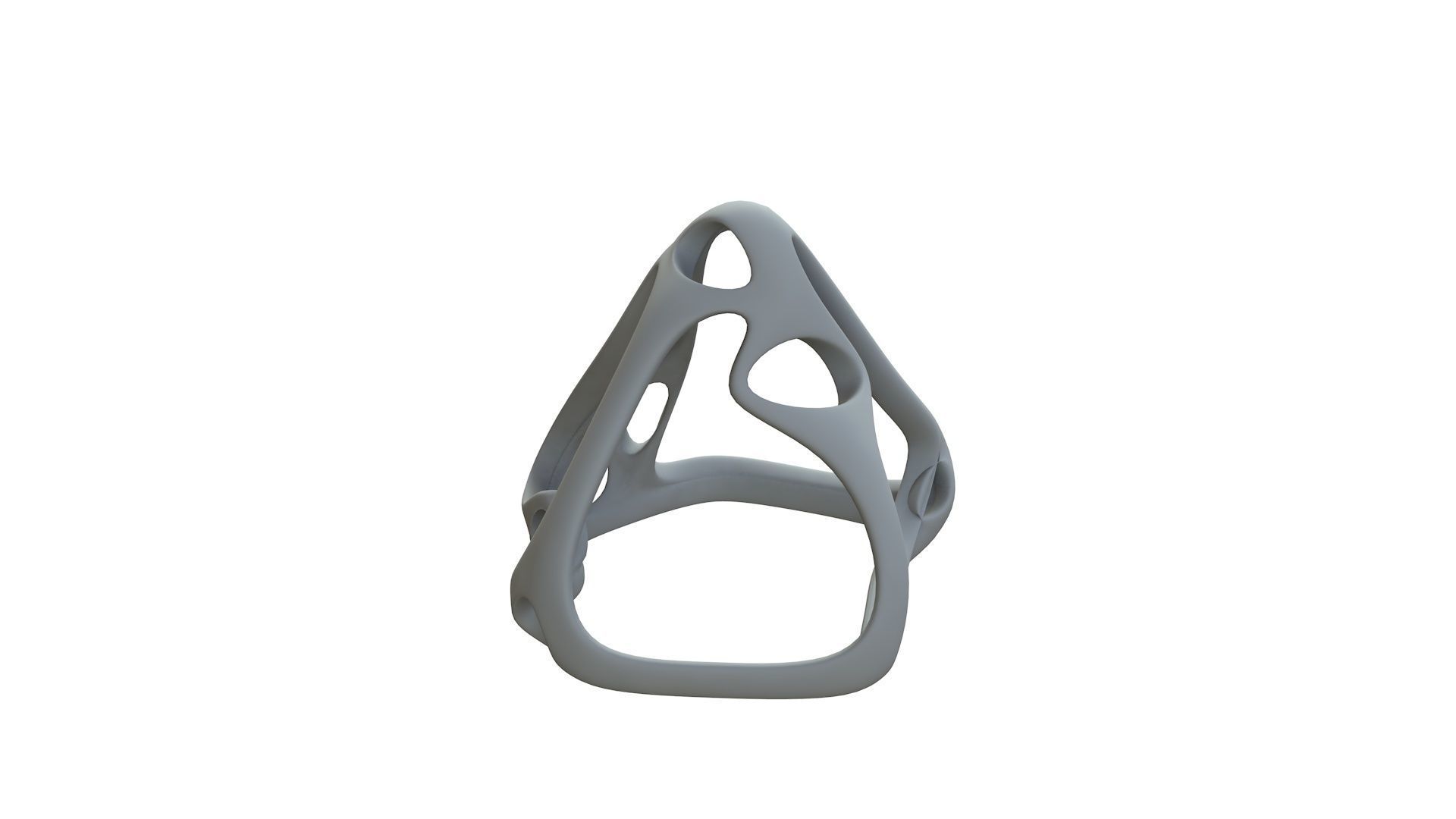 SciFi Cube Object No 59946 Low Poly Shape Low-poly 3D model_11