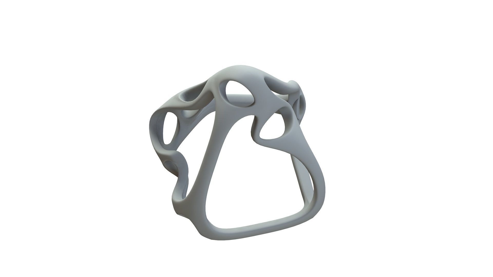 SciFi Cube Object No 59946 Low Poly Shape Low-poly 3D model_16