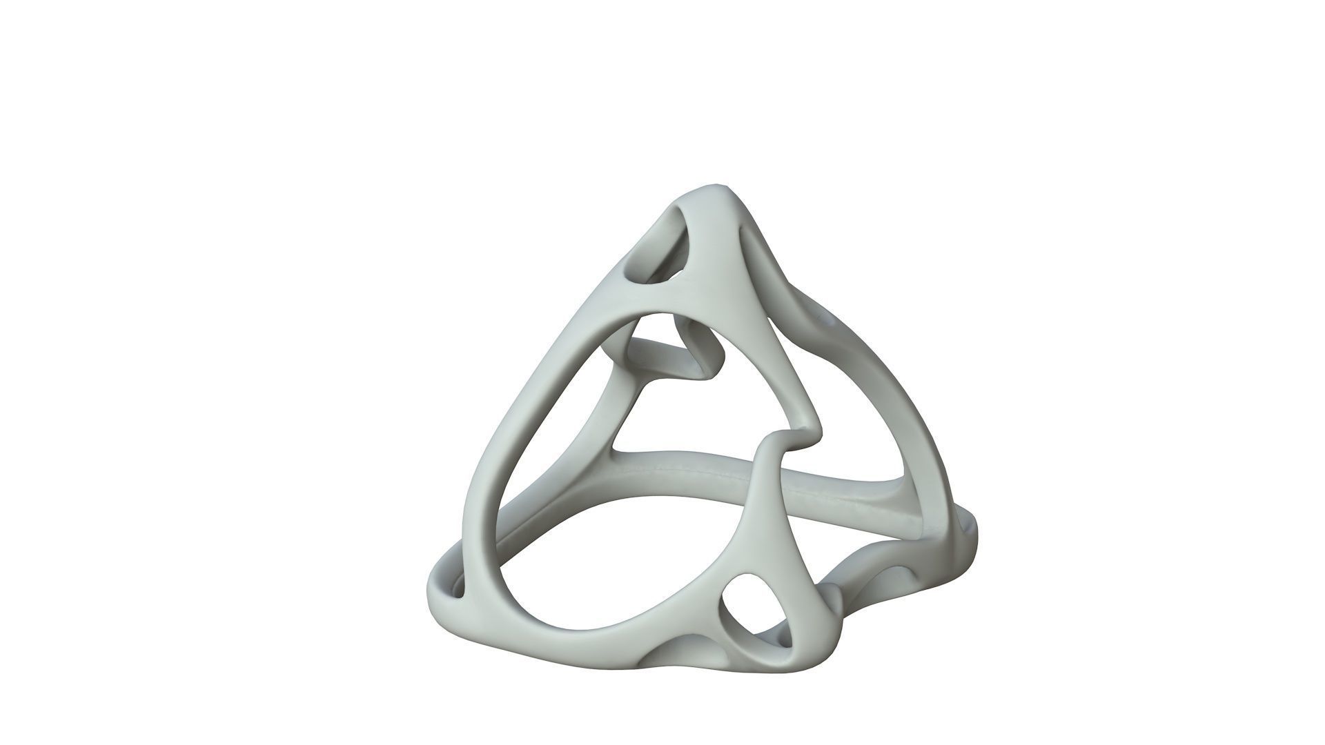 SciFi Cube Object No 59925 Low Poly Shape Low-poly 3D model_1