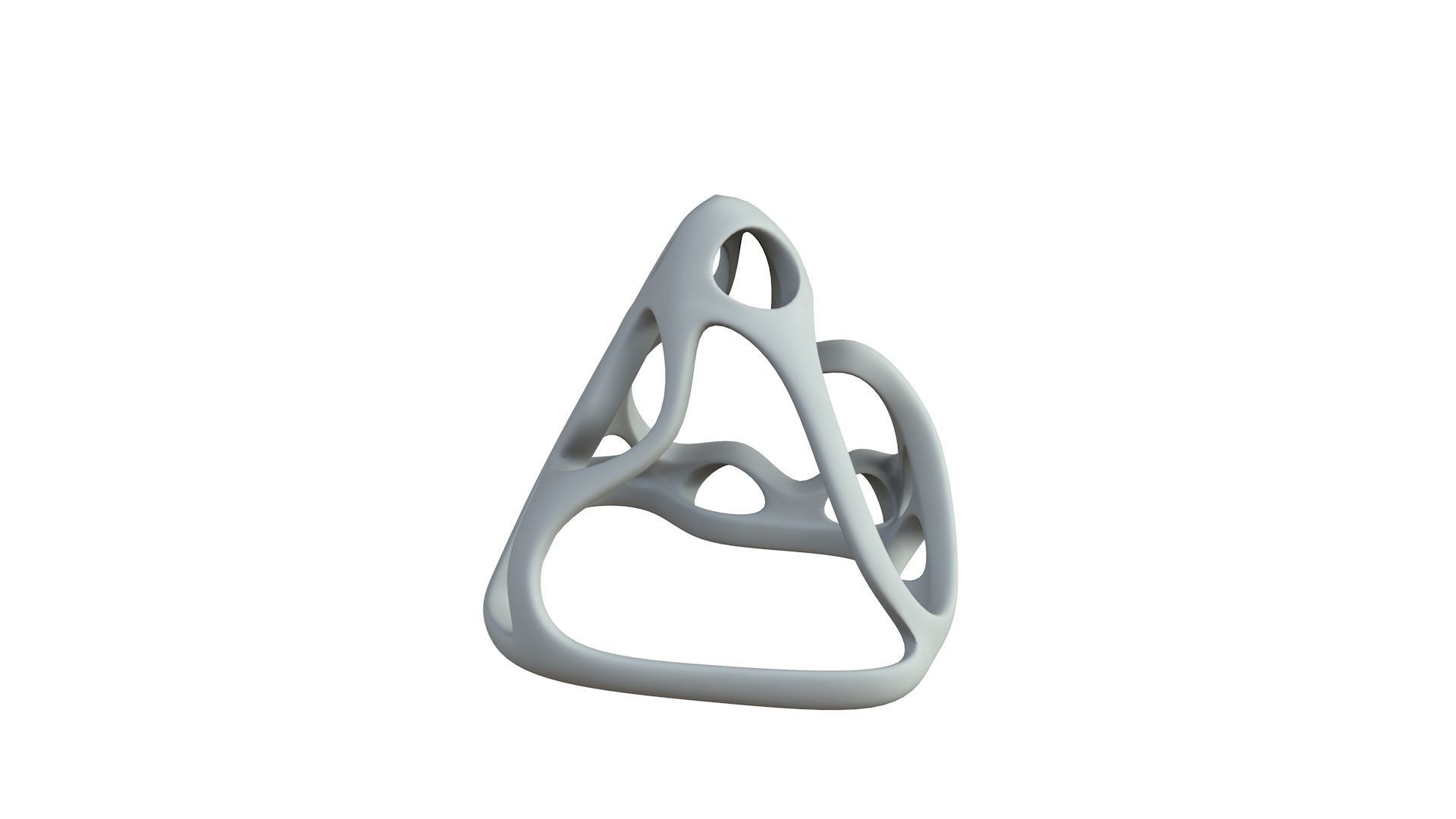 SciFi Cube Object No 59925 Low Poly Shape Low-poly 3D model_5