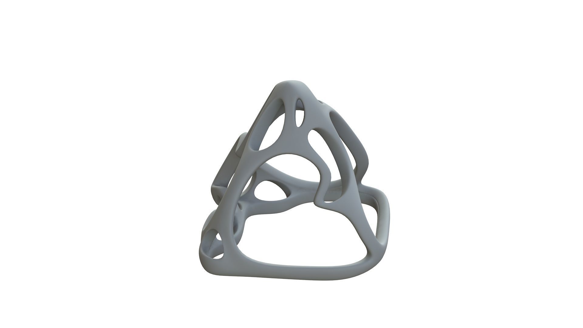 SciFi Cube Object No 59925 Low Poly Shape Low-poly 3D model_11