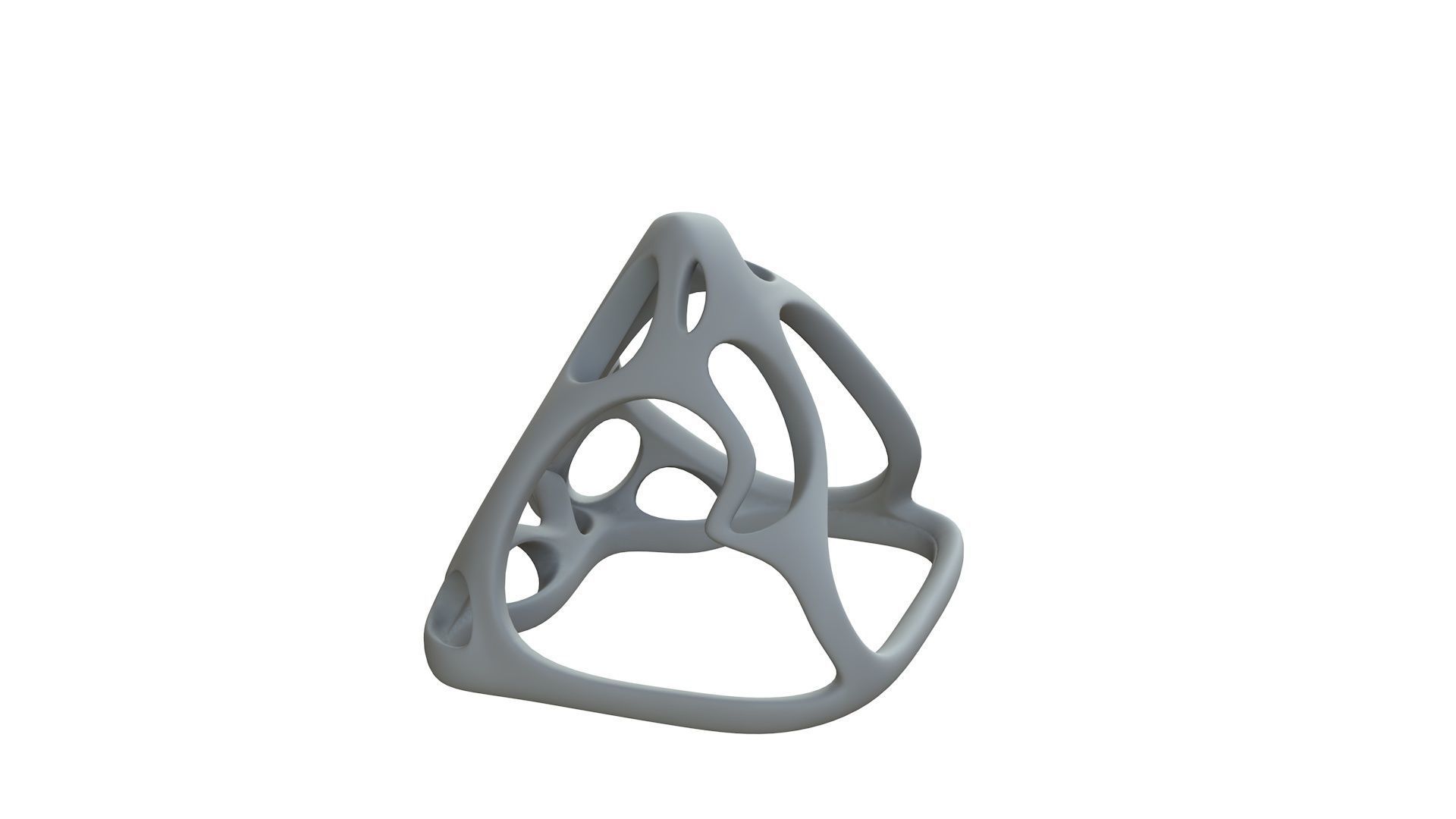 SciFi Cube Object No 59925 Low Poly Shape Low-poly 3D model_10