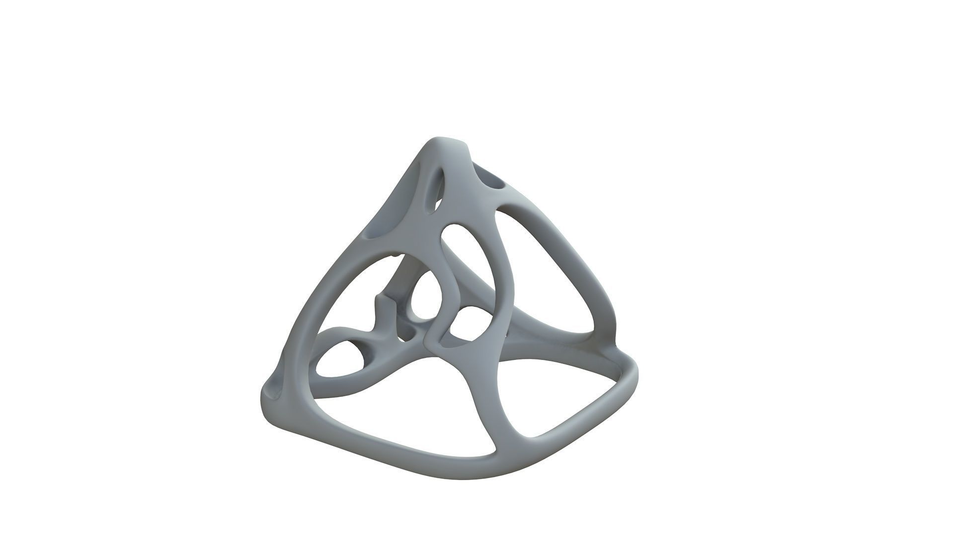 SciFi Cube Object No 59925 Low Poly Shape Low-poly 3D model_9