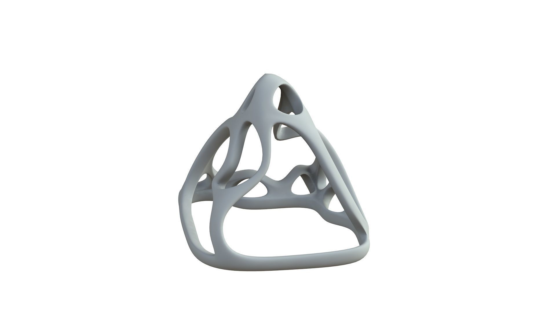 SciFi Cube Object No 59925 Low Poly Shape Low-poly 3D model_6