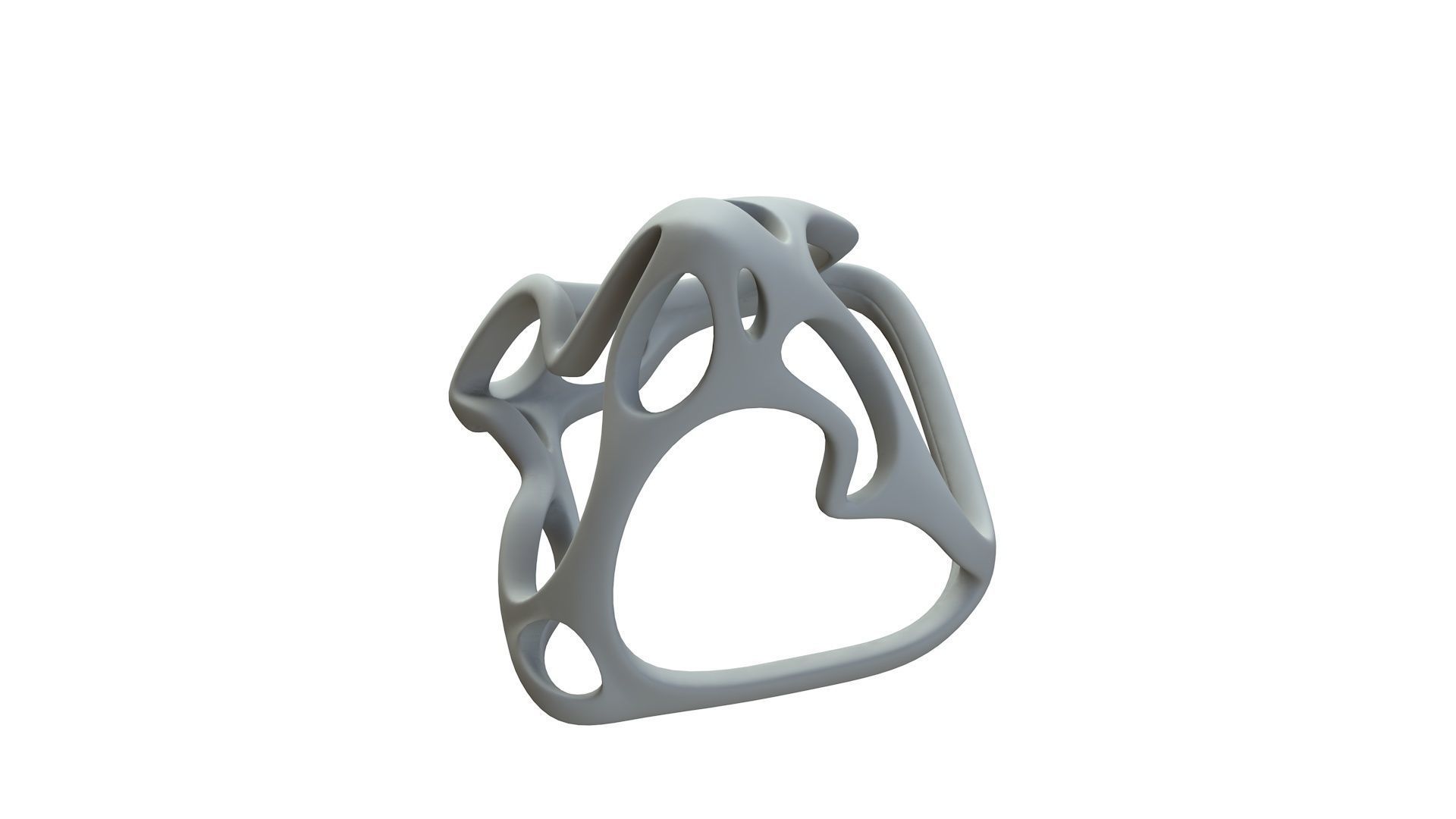 SciFi Cube Object No 59925 Low Poly Shape Low-poly 3D model_15