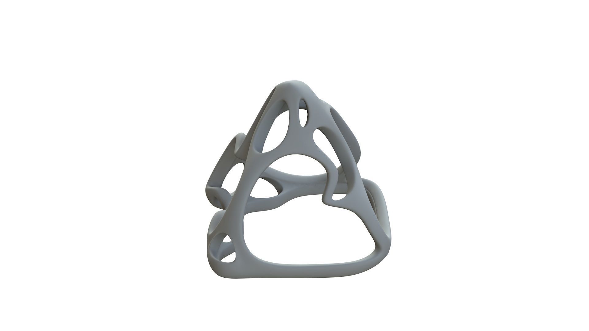 SciFi Cube Object No 59925 Low Poly Shape Low-poly 3D model_12