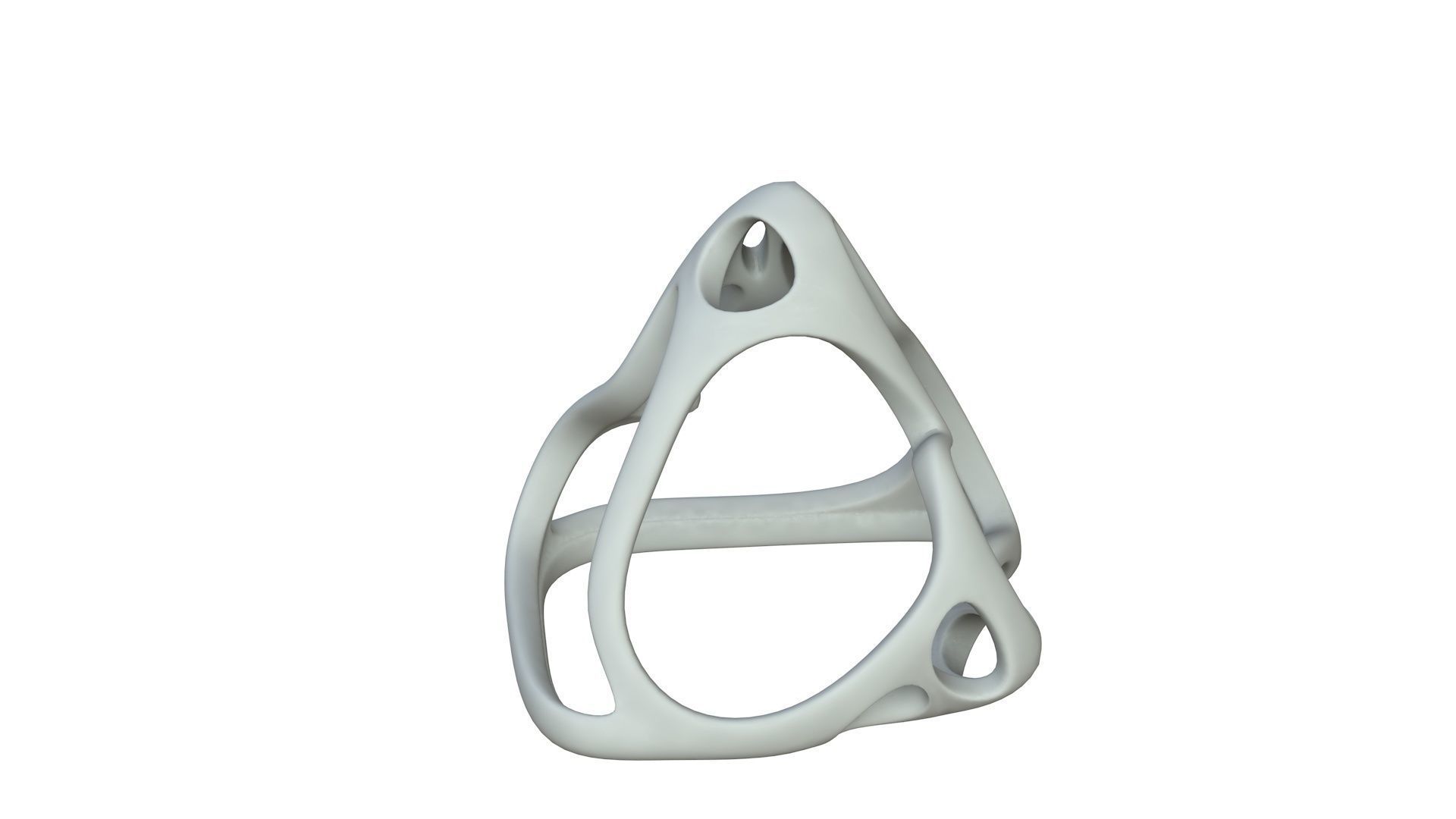 SciFi Cube Object No 59925 Low Poly Shape Low-poly 3D model_2