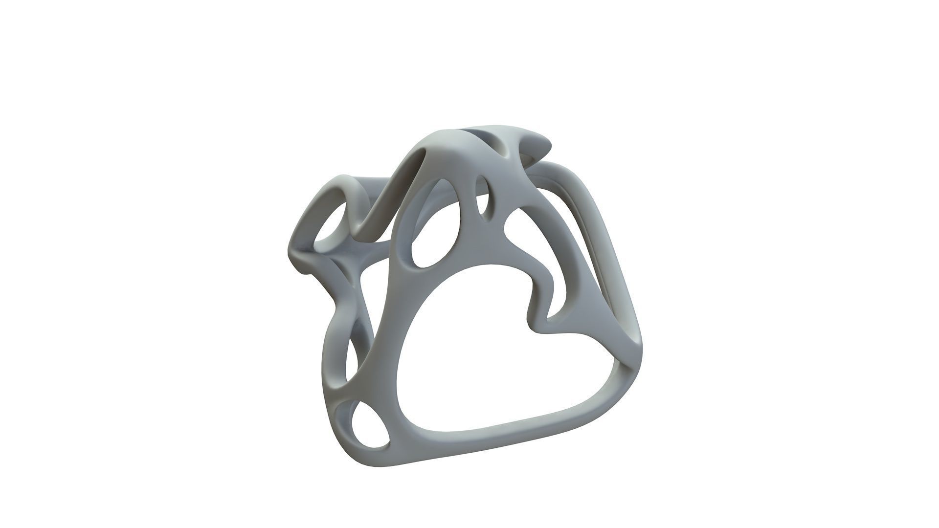 SciFi Cube Object No 59925 Low Poly Shape Low-poly 3D model_16