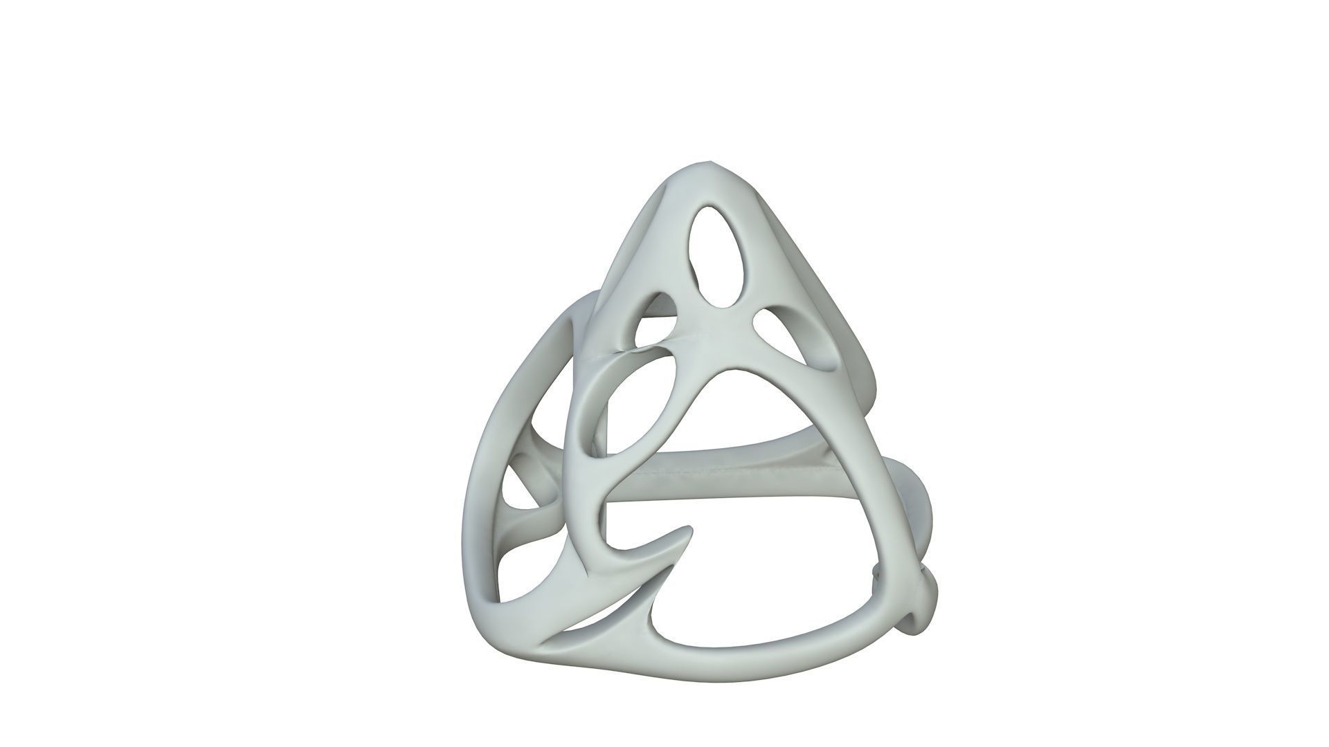 SciFi Cube Object No 59848 Low Poly Shape Low-poly 3D model_2