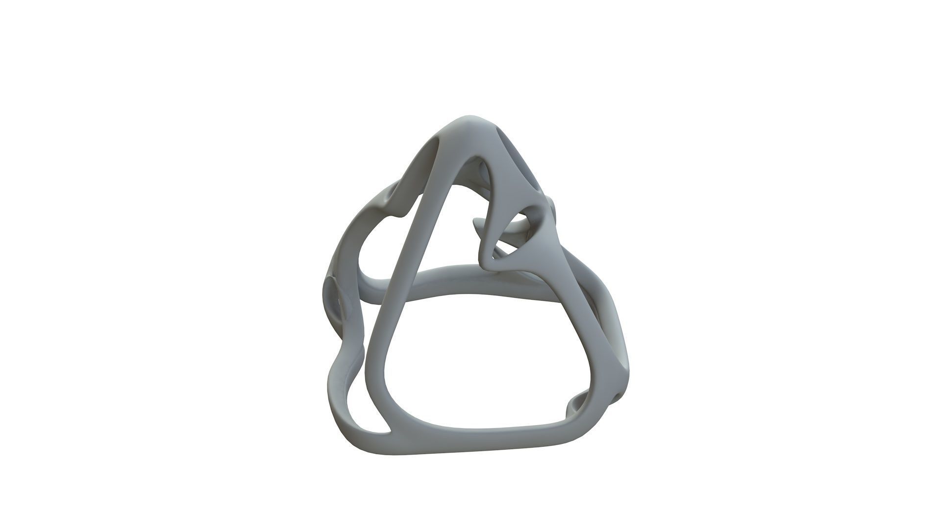 SciFi Cube Object No 59848 Low Poly Shape Low-poly 3D model_13