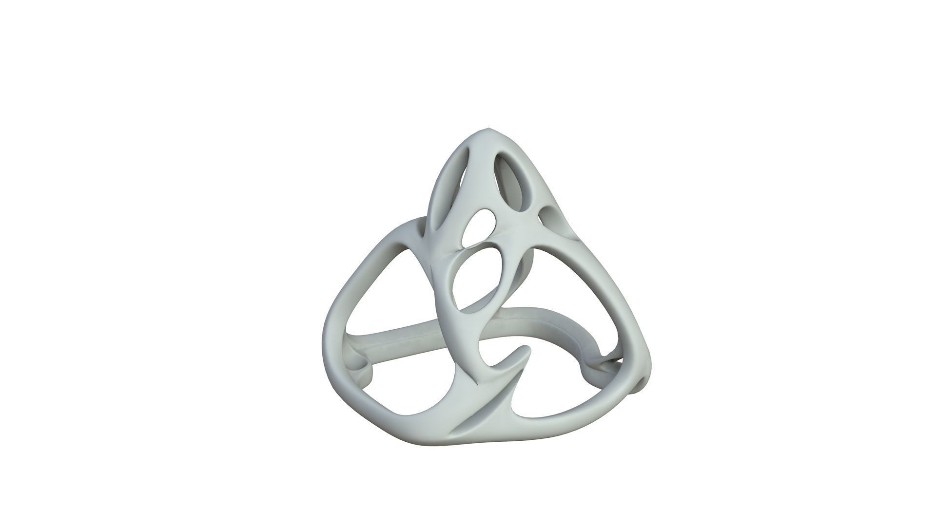 SciFi Cube Object No 59848 Low Poly Shape Low-poly 3D model_3