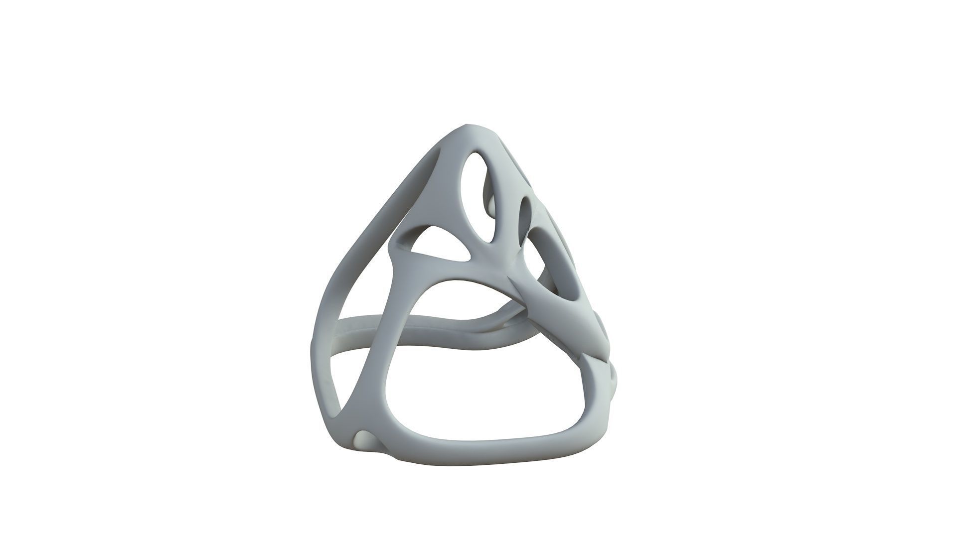 SciFi Cube Object No 59848 Low Poly Shape Low-poly 3D model_6