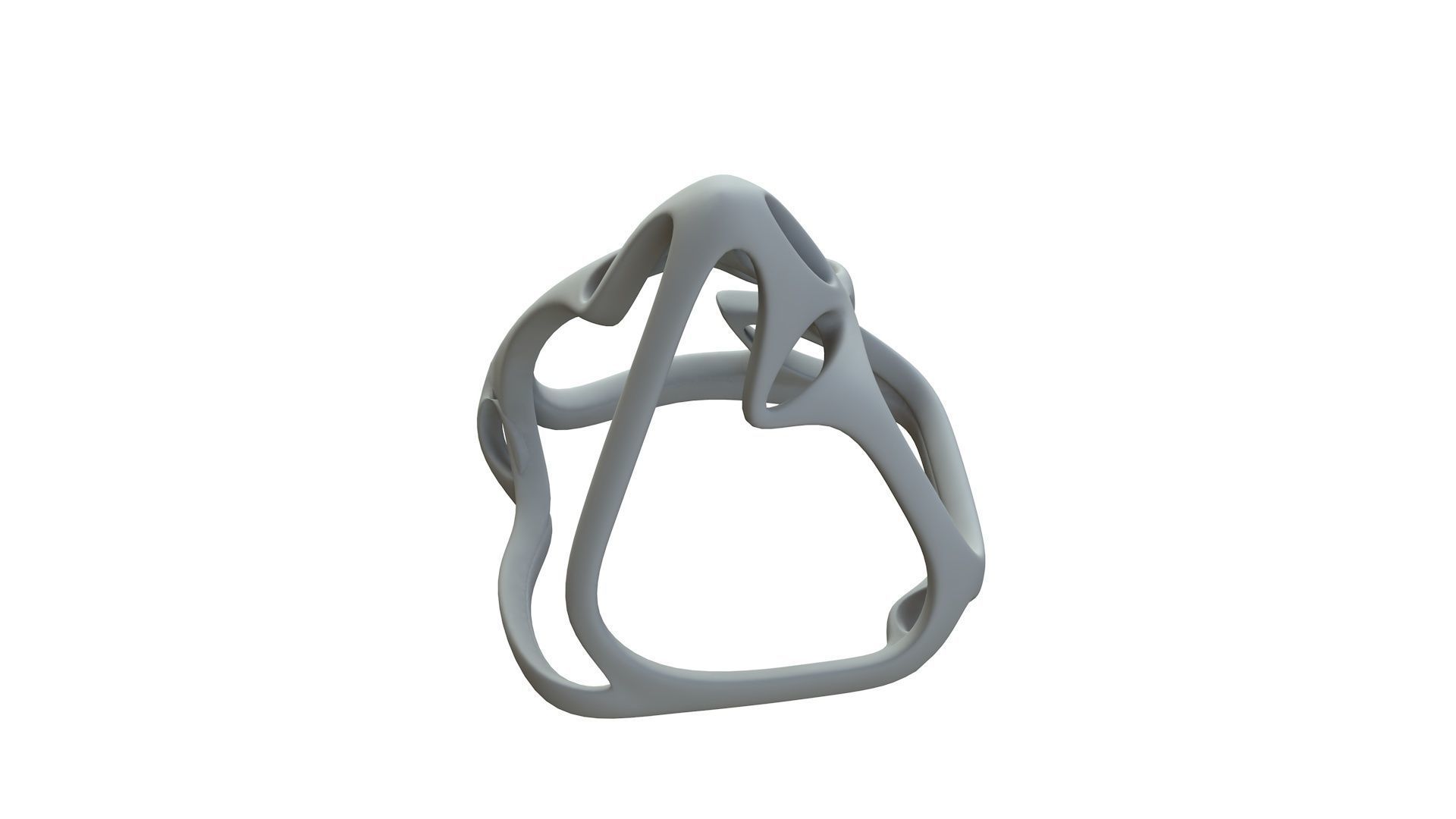 SciFi Cube Object No 59848 Low Poly Shape Low-poly 3D model_14