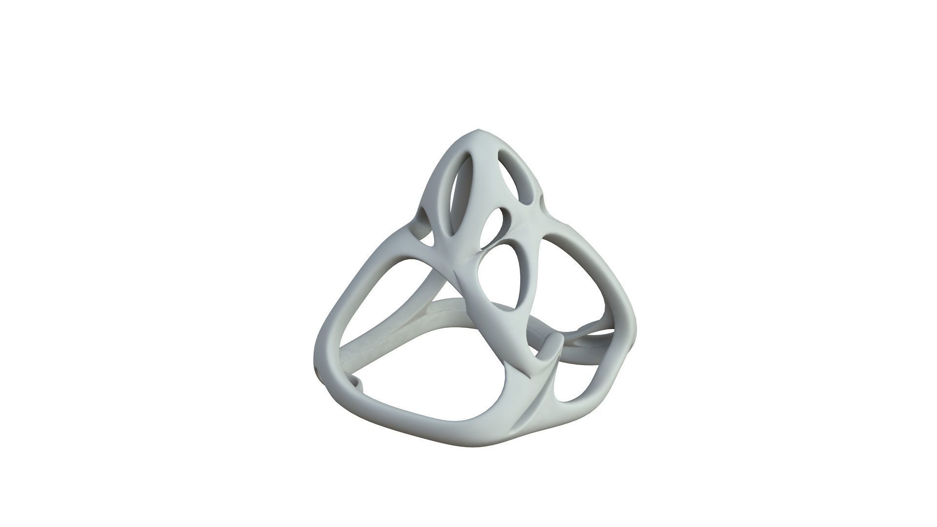 SciFi Cube Object No 59848 Low Poly Shape Low-poly 3D model_4