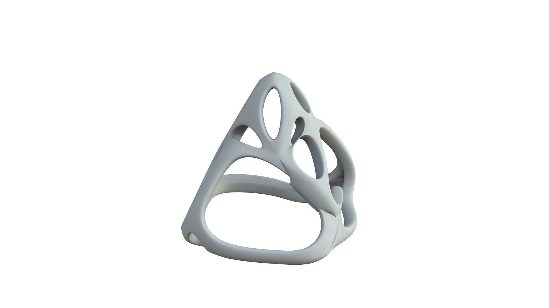 SciFi Cube Object No 59848 Low Poly Shape Low-poly 3D model_5