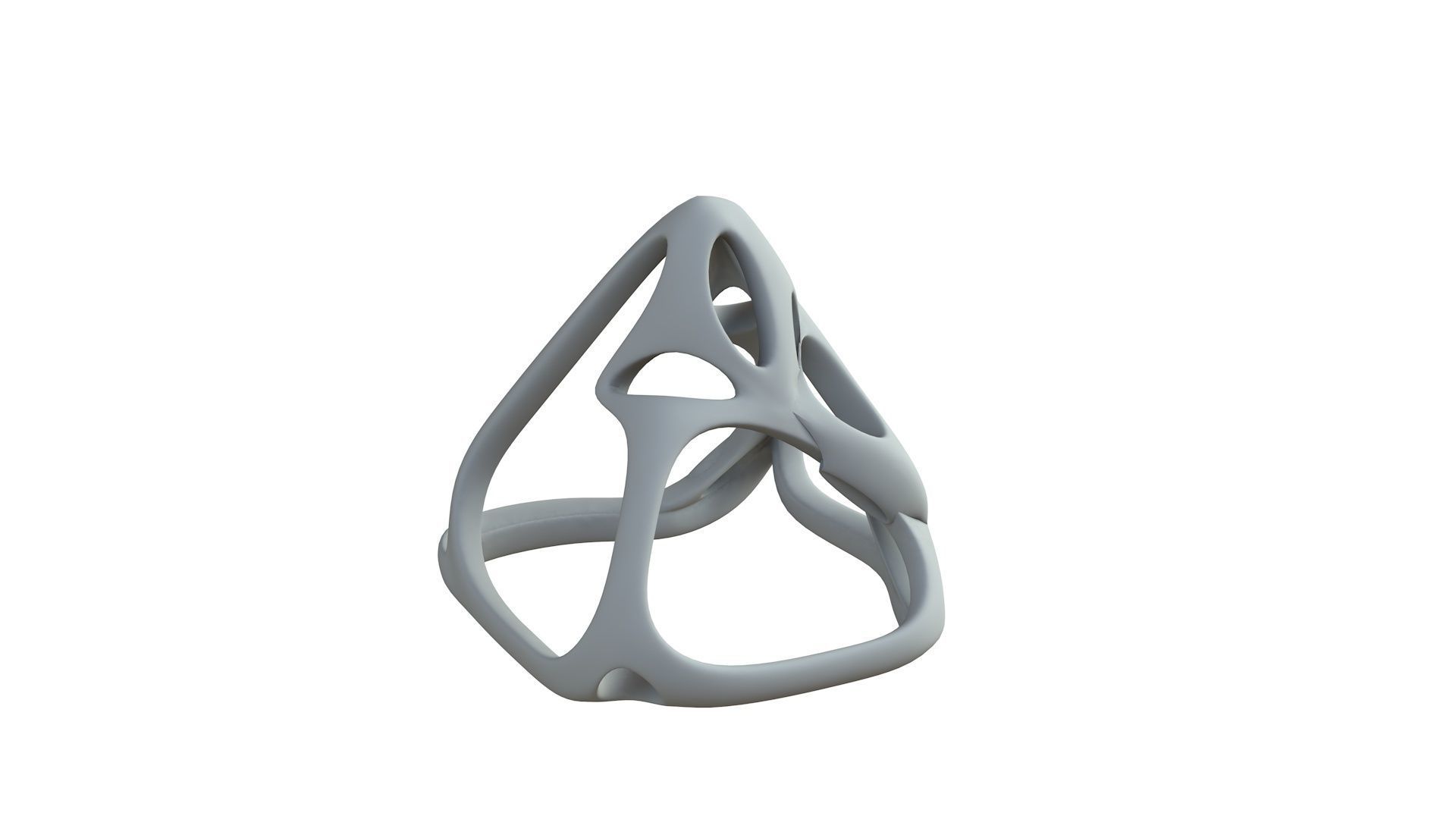 SciFi Cube Object No 59848 Low Poly Shape Low-poly 3D model_7