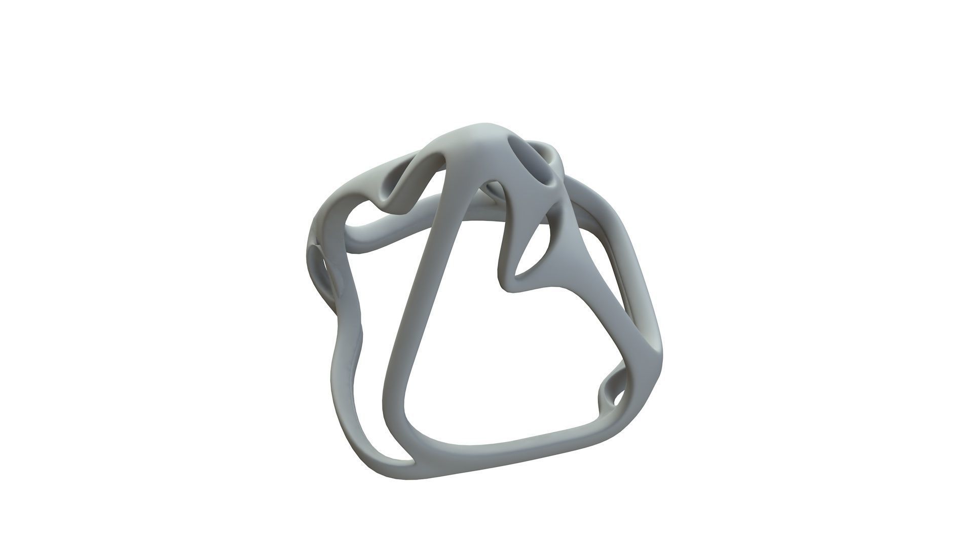 SciFi Cube Object No 59848 Low Poly Shape Low-poly 3D model_16