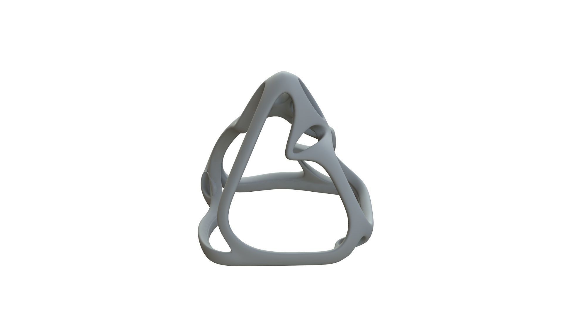 SciFi Cube Object No 59848 Low Poly Shape Low-poly 3D model_12