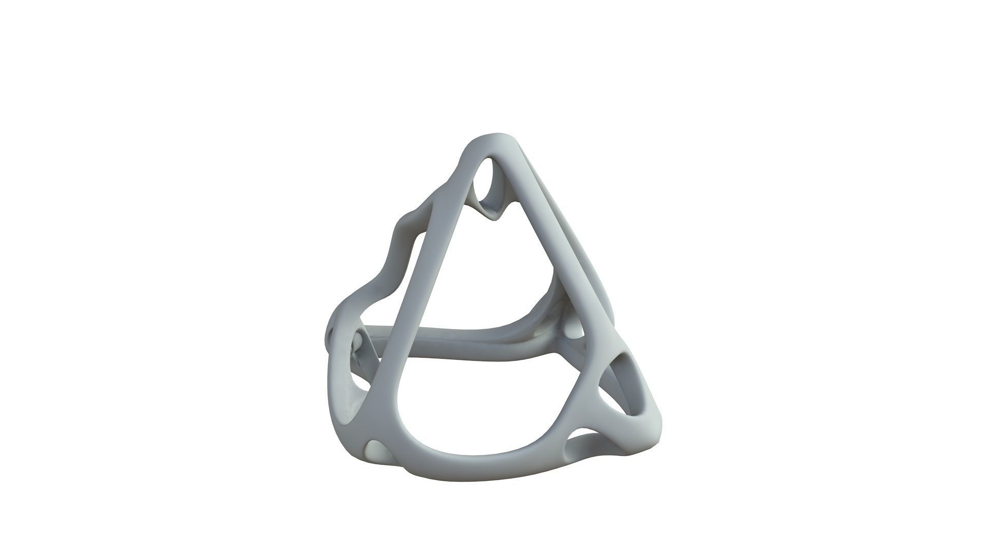 SciFi Cube Object No 59783 Low Poly Shape Low-poly 3D model_6