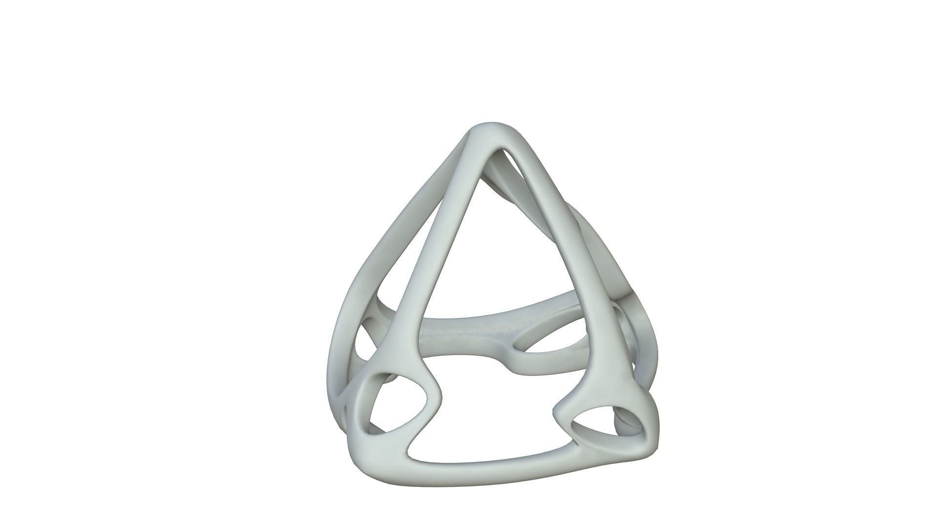 SciFi Cube Object No 59783 Low Poly Shape Low-poly 3D model_2