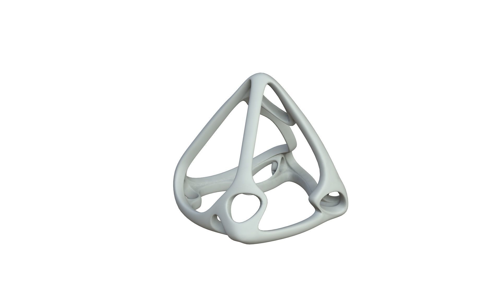 SciFi Cube Object No 59783 Low Poly Shape Low-poly 3D model_3