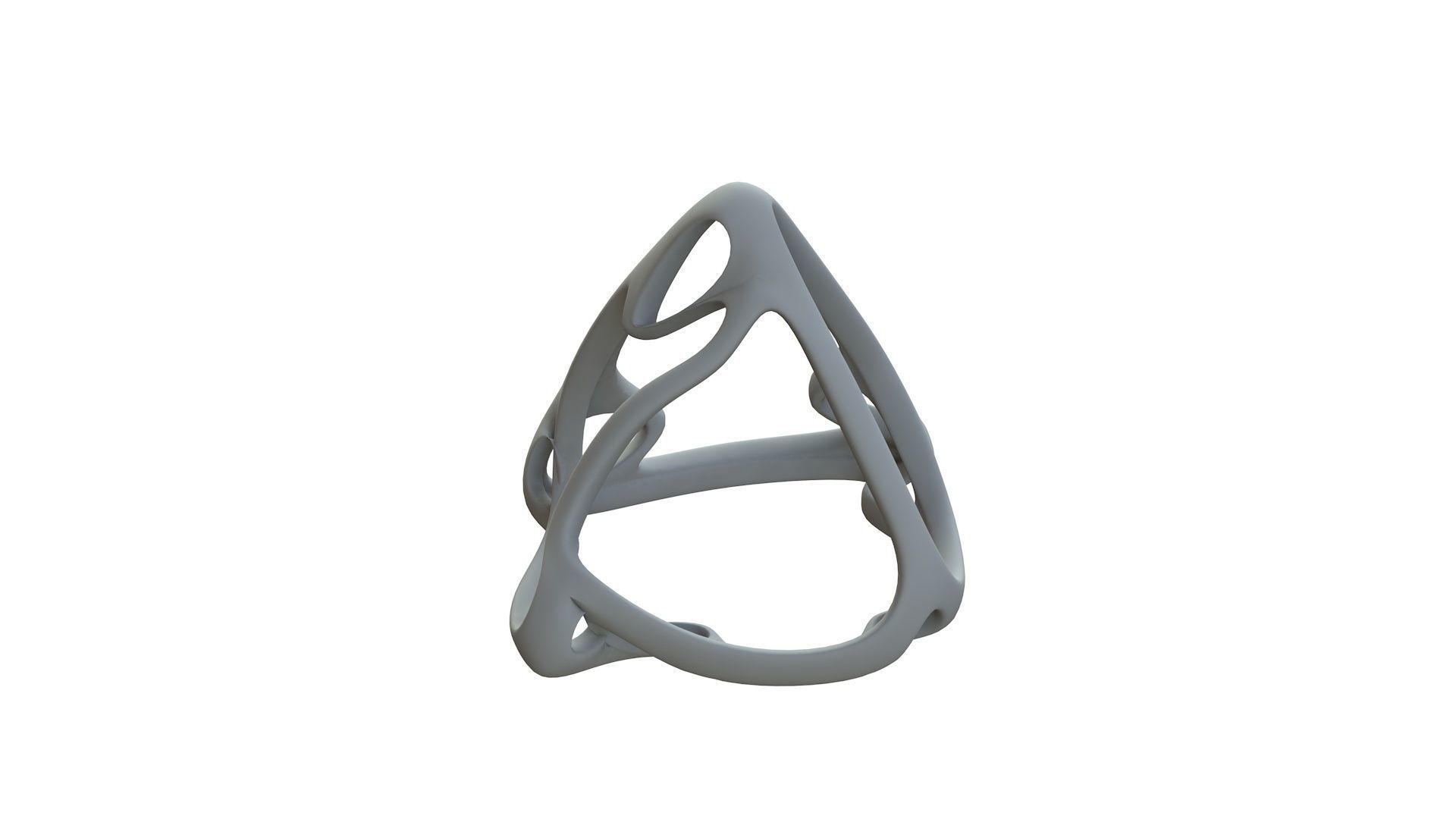 SciFi Cube Object No 59783 Low Poly Shape Low-poly 3D model_12