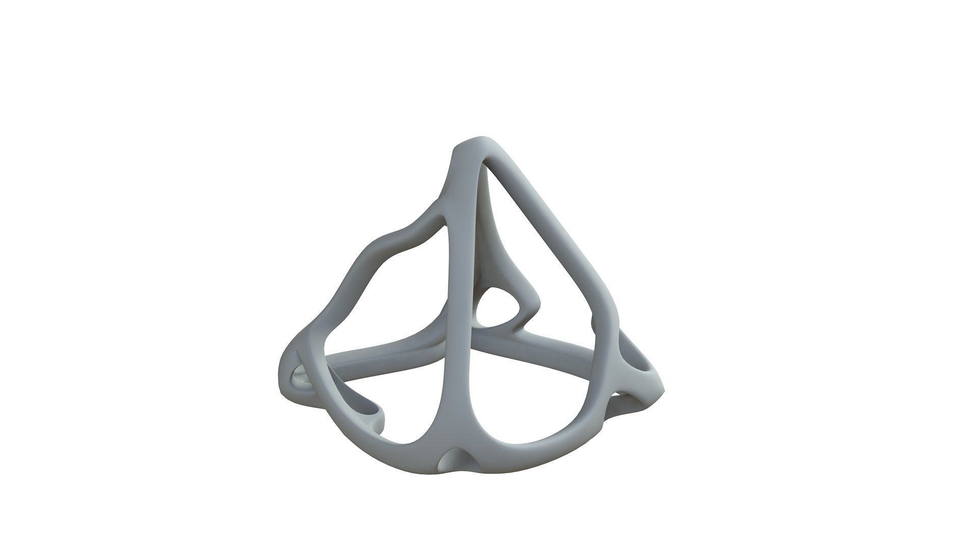 SciFi Cube Object No 59783 Low Poly Shape Low-poly 3D model_8