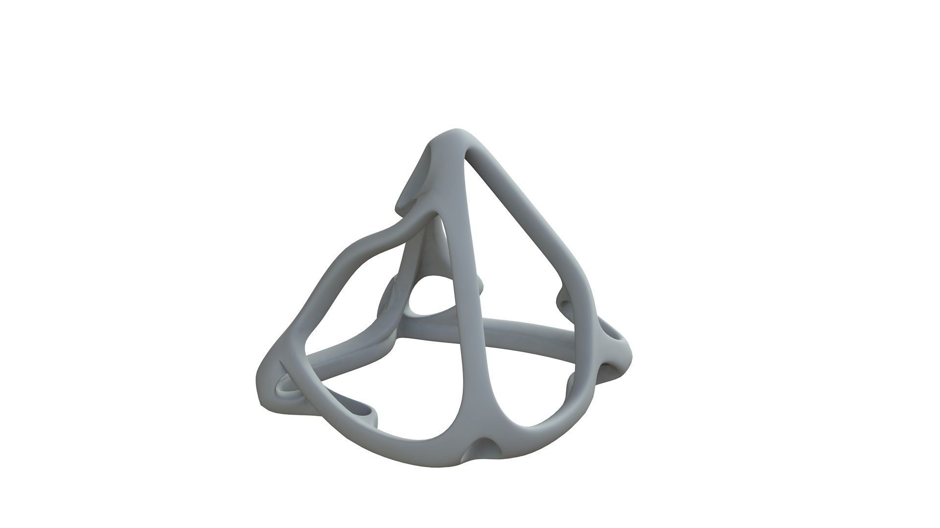 SciFi Cube Object No 59783 Low Poly Shape Low-poly 3D model_9