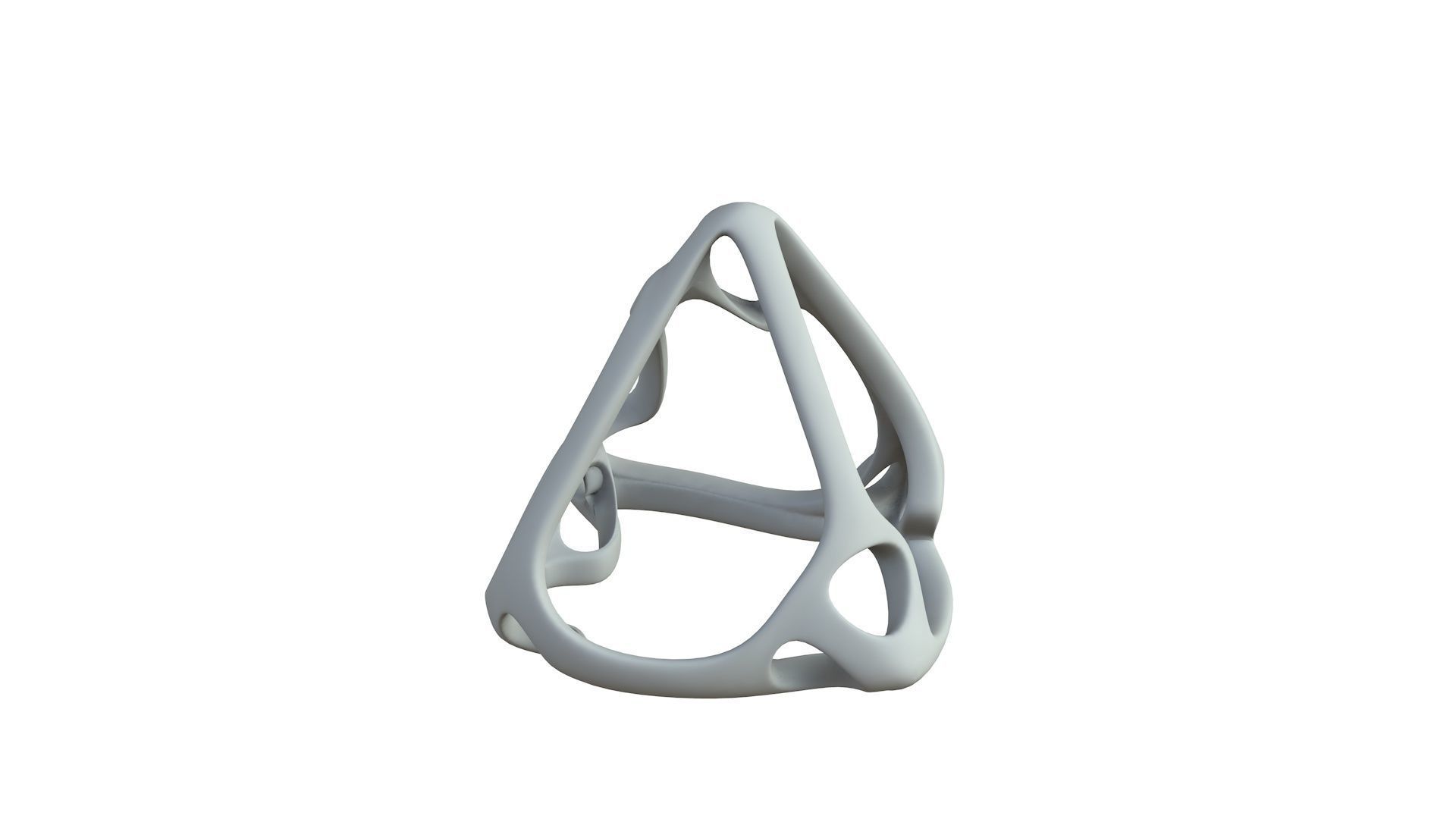 SciFi Cube Object No 59783 Low Poly Shape Low-poly 3D model_5