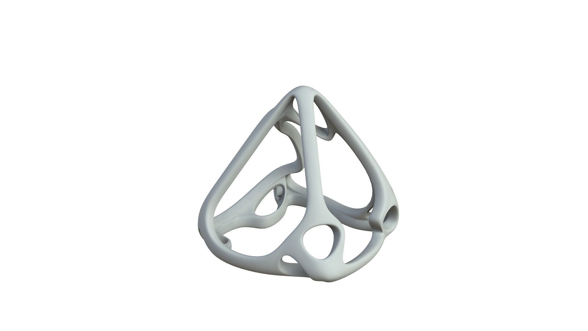 SciFi Cube Object No 59783 Low Poly Shape Low-poly 3D model_4