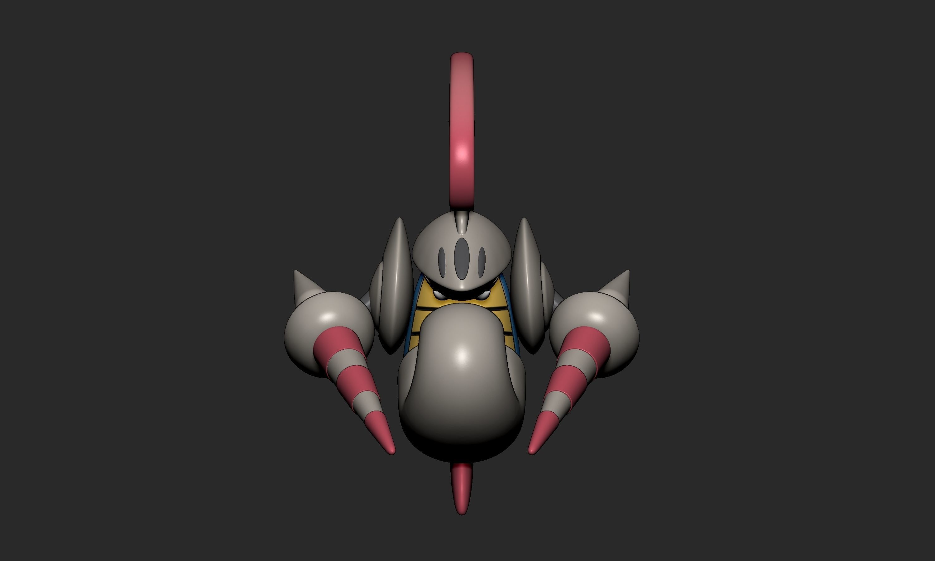 Pokemon - Escavalier with 2 poses 3D print model_1