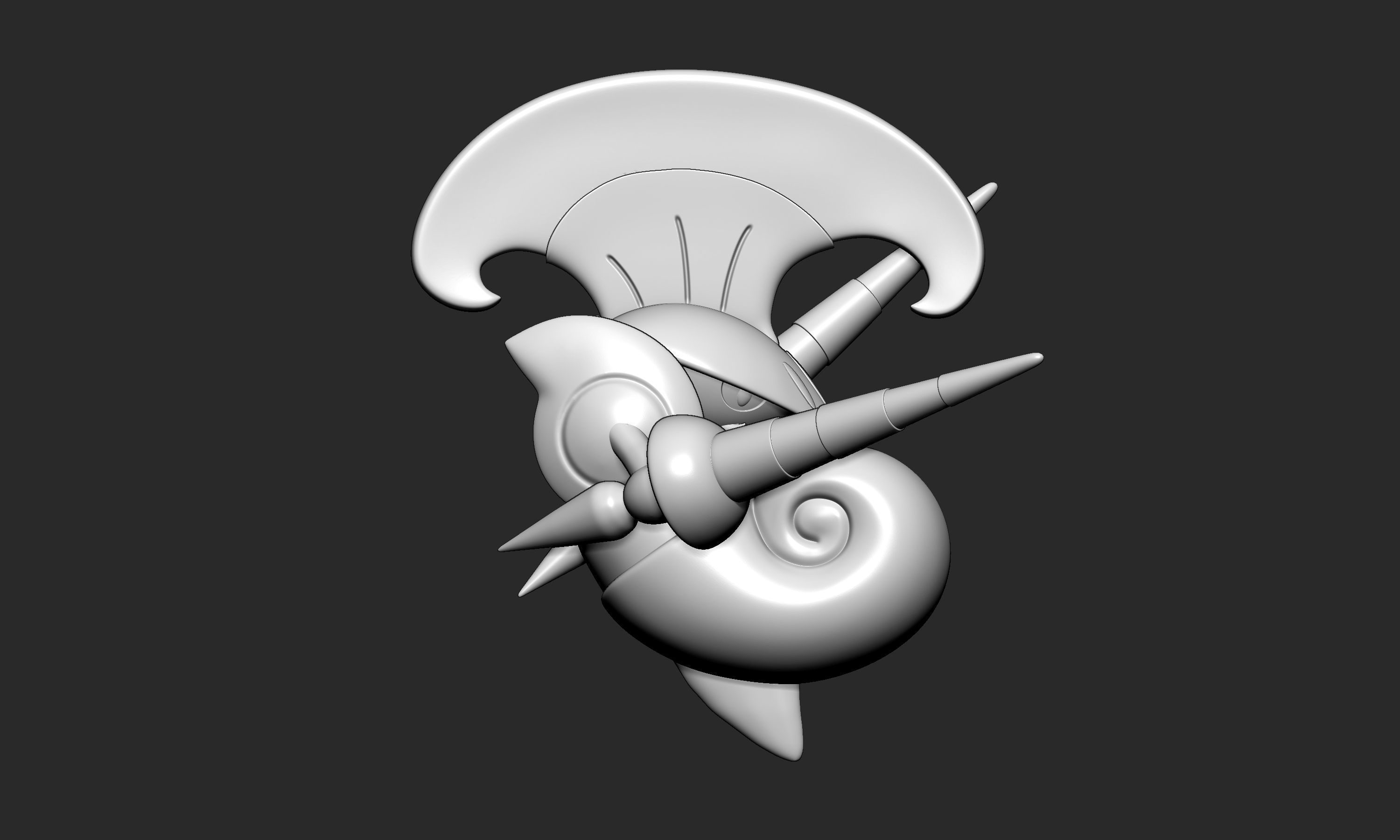 Pokemon - Escavalier with 2 poses 3D print model_3