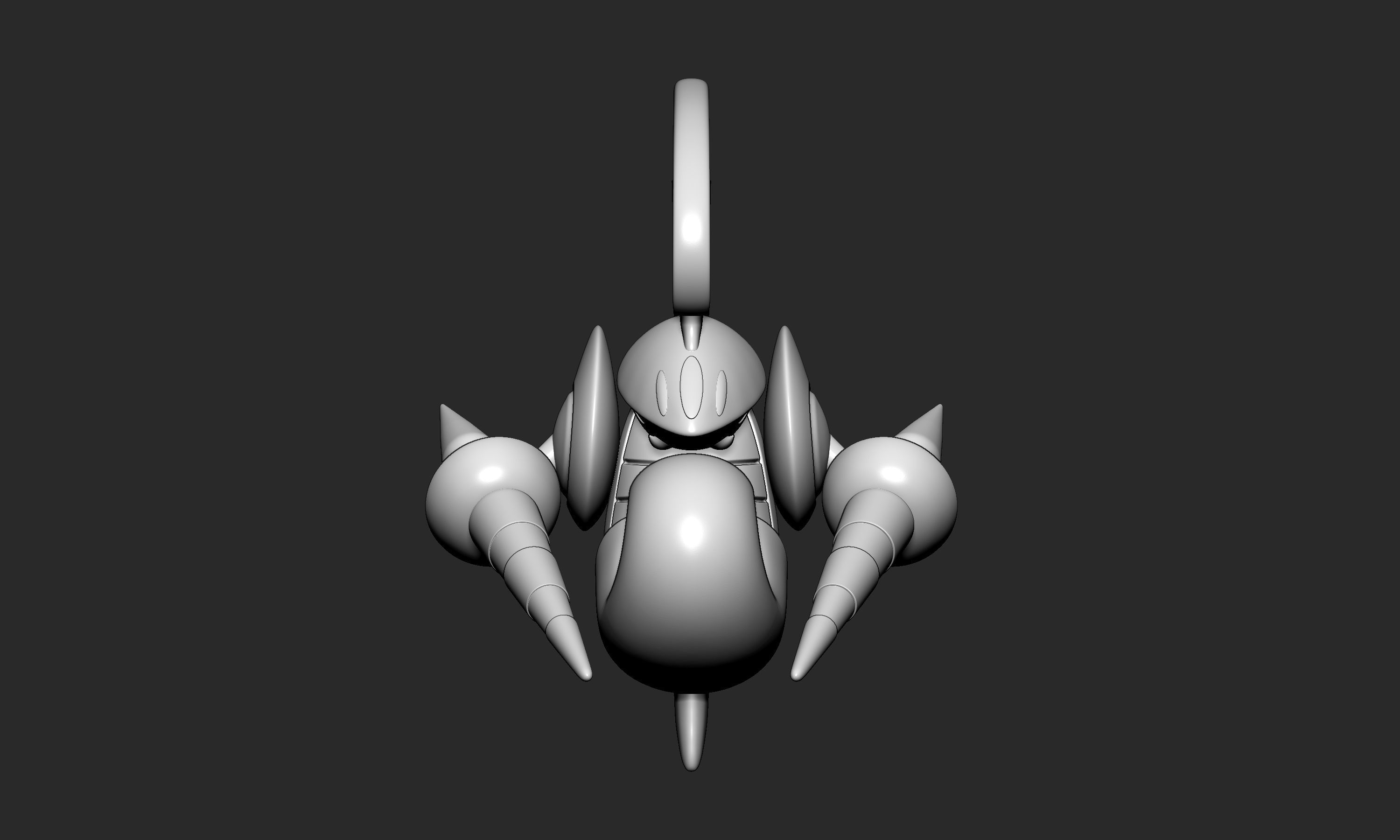 Pokemon - Escavalier with 2 poses 3D print model_9