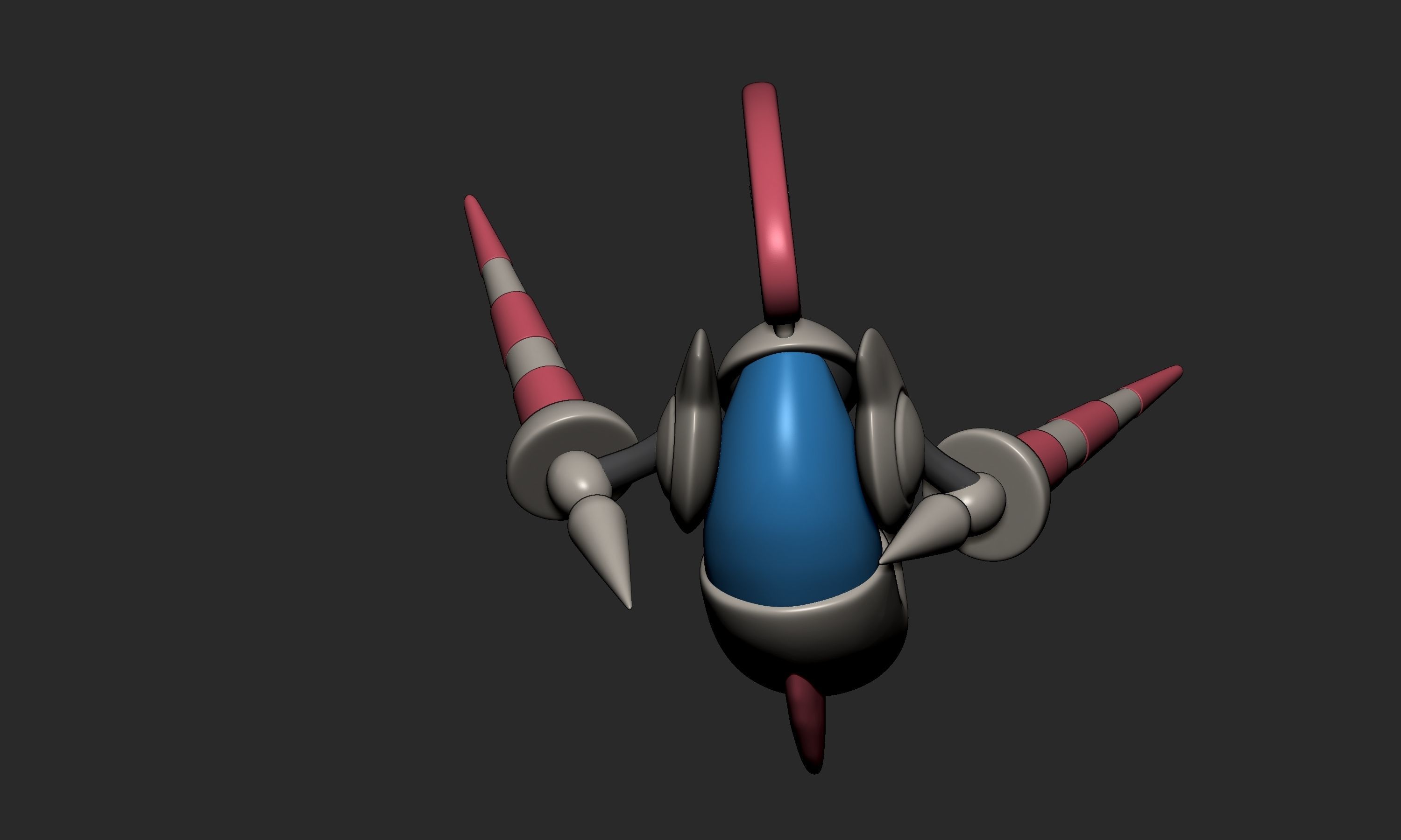 Pokemon - Escavalier with 2 poses 3D print model_5