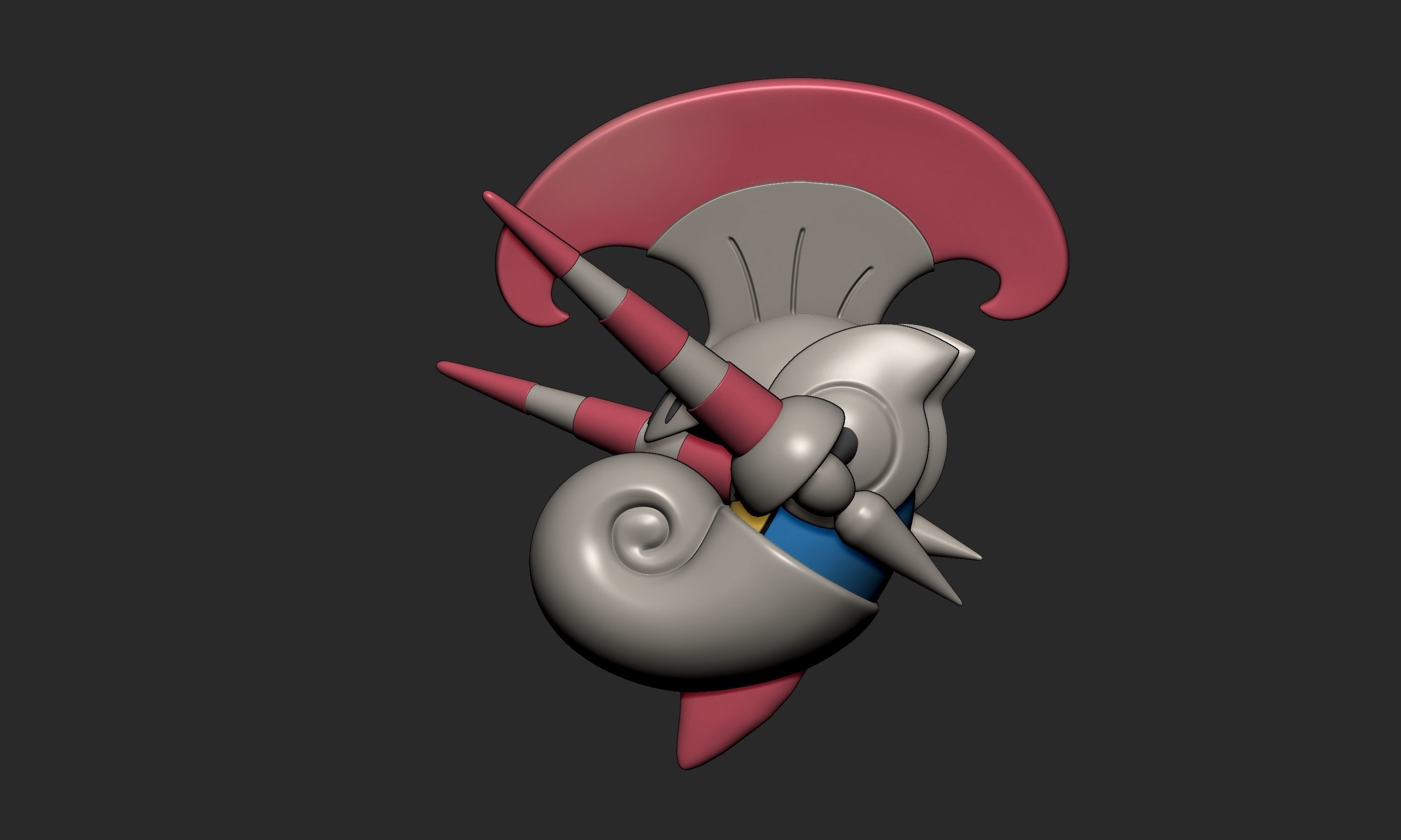 Pokemon - Escavalier with 2 poses 3D print model_8