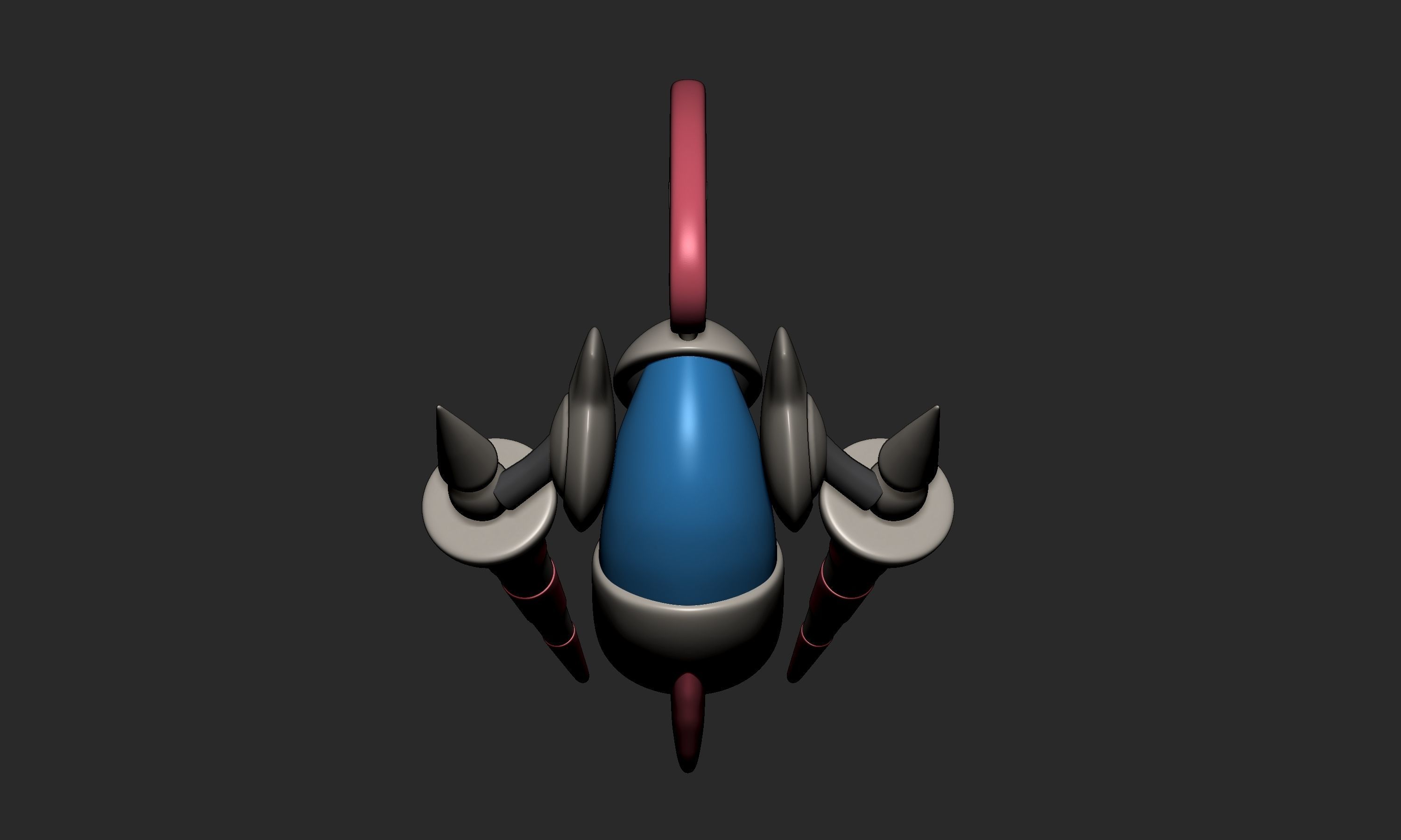 Pokemon - Escavalier with 2 poses 3D print model_12