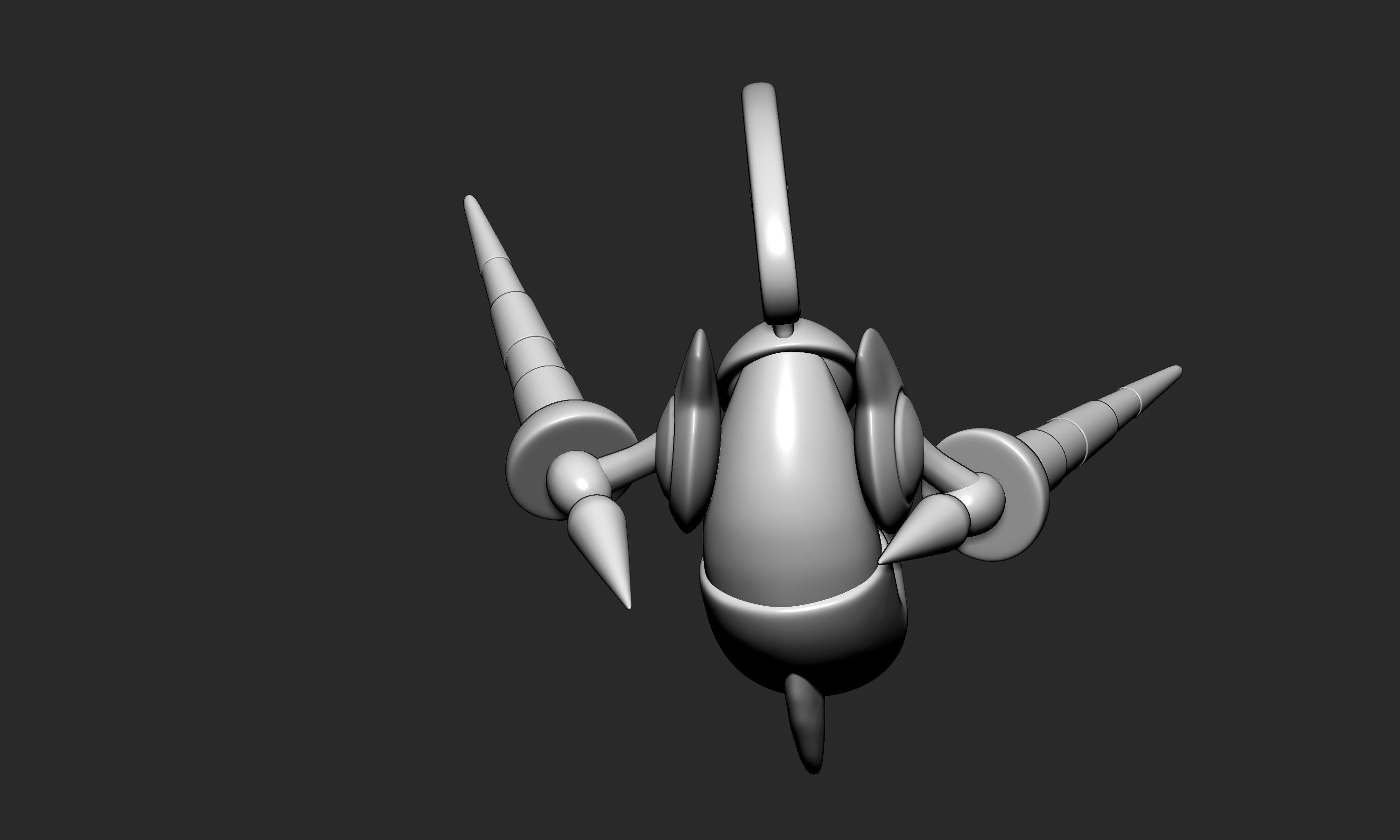 Pokemon - Escavalier with 2 poses 3D print model_6