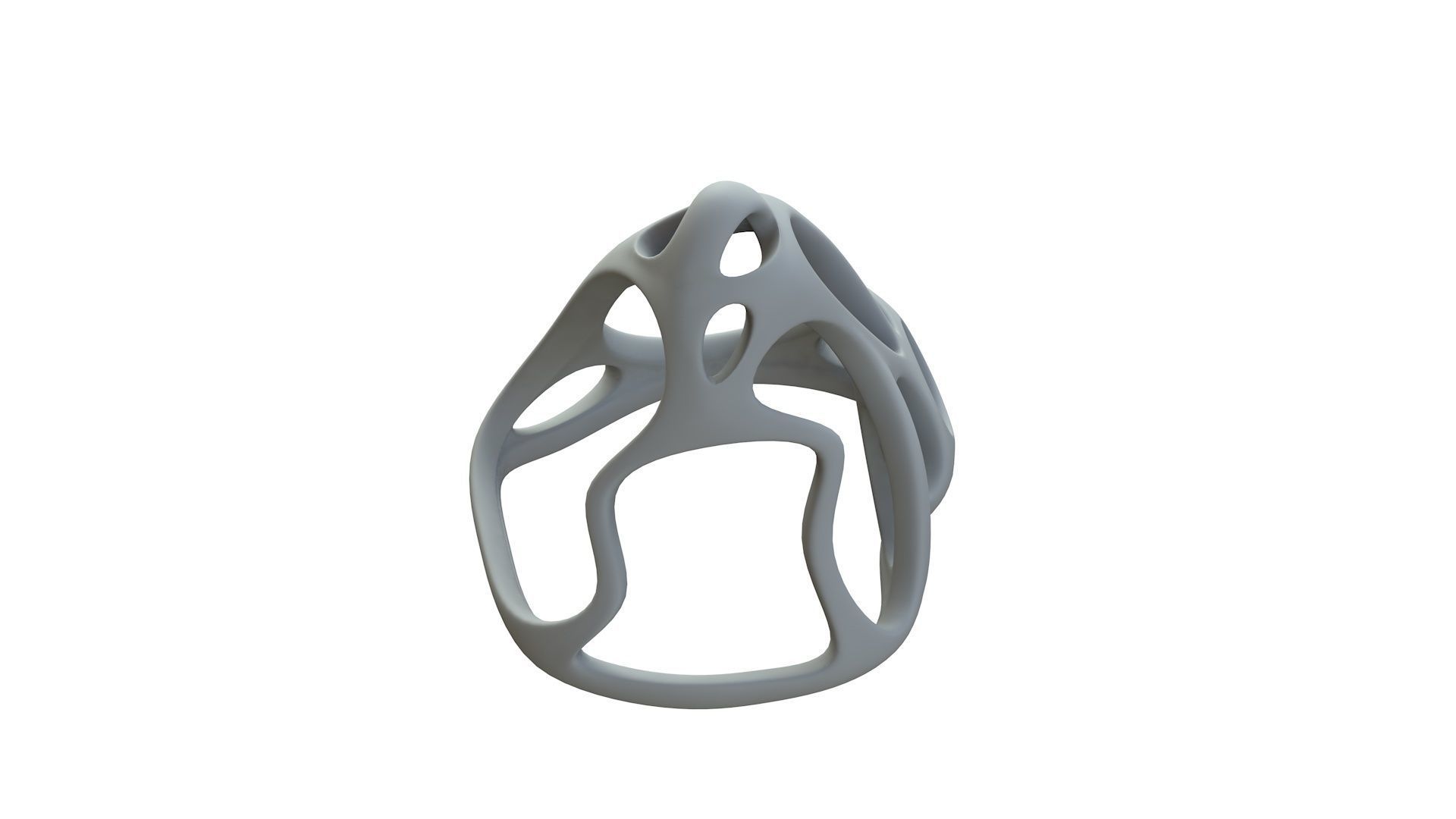 SciFi Cube Object No 59771 Low Poly Shape Low-poly 3D model_14