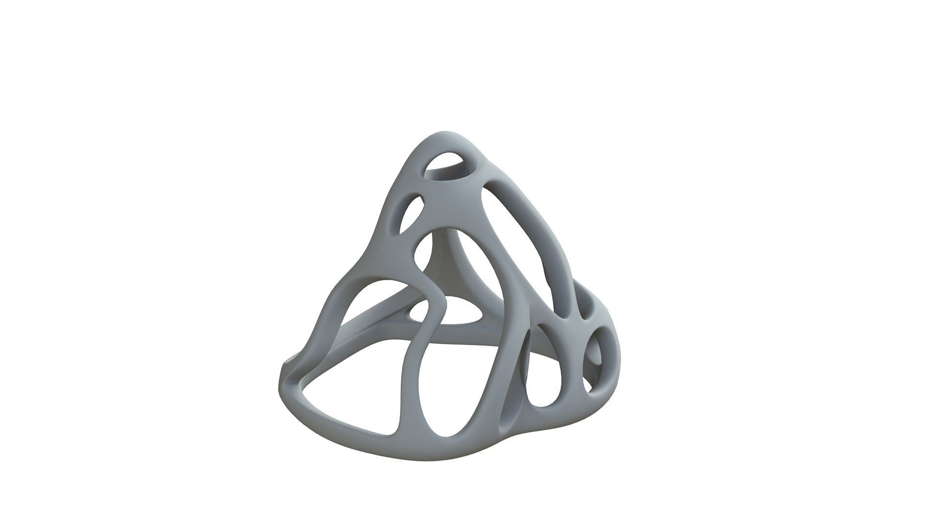 SciFi Cube Object No 59771 Low Poly Shape Low-poly 3D model_9