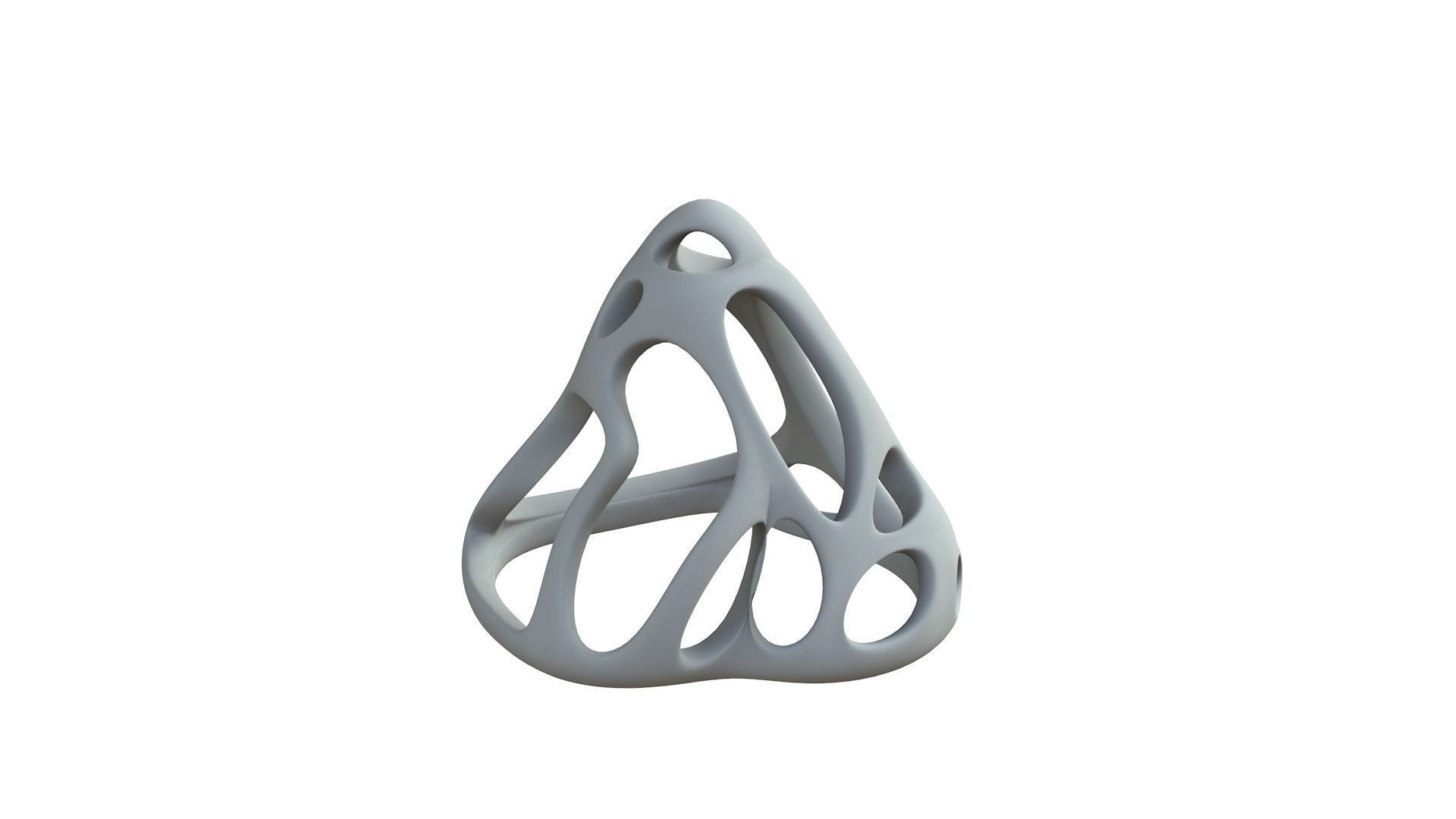 SciFi Cube Object No 59771 Low Poly Shape Low-poly 3D model_7