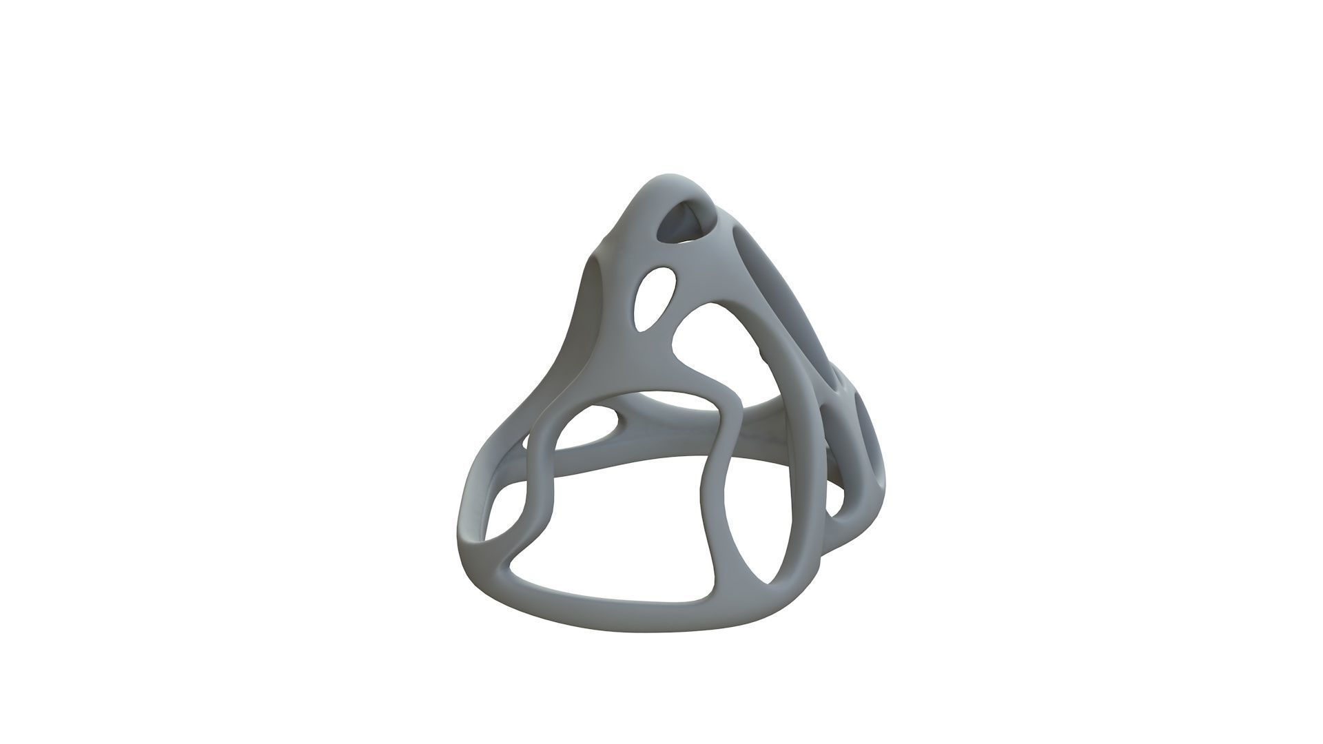 SciFi Cube Object No 59771 Low Poly Shape Low-poly 3D model_11