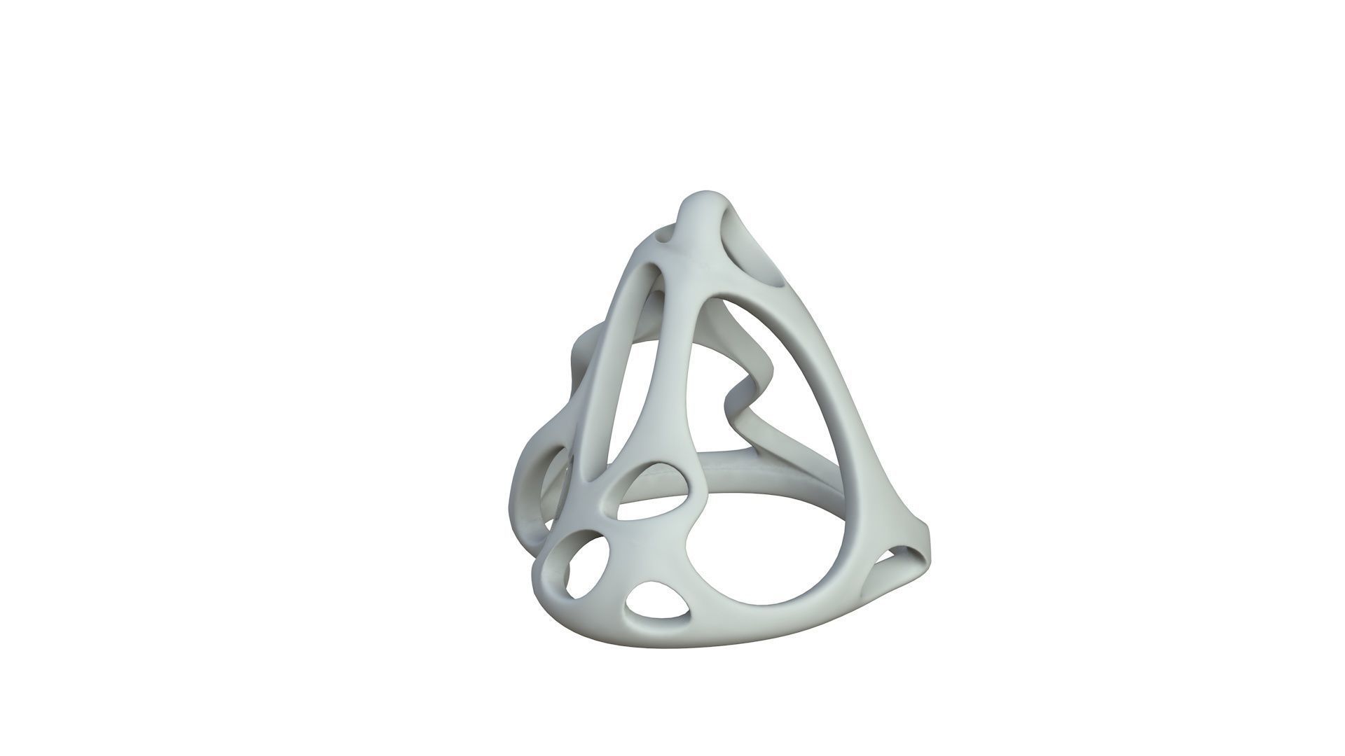 SciFi Cube Object No 59771 Low Poly Shape Low-poly 3D model_3