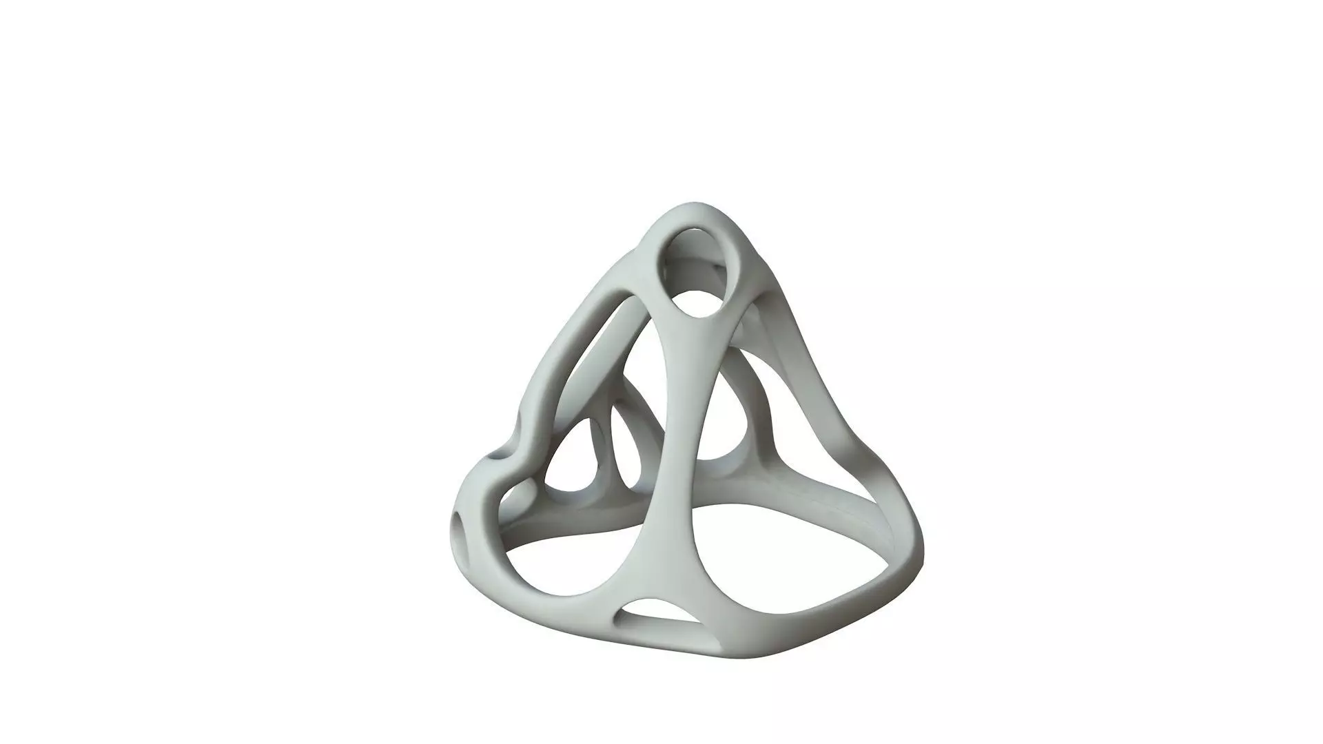 SciFi Cube Object No 59771 Low Poly Shape Low-poly 3D model_0