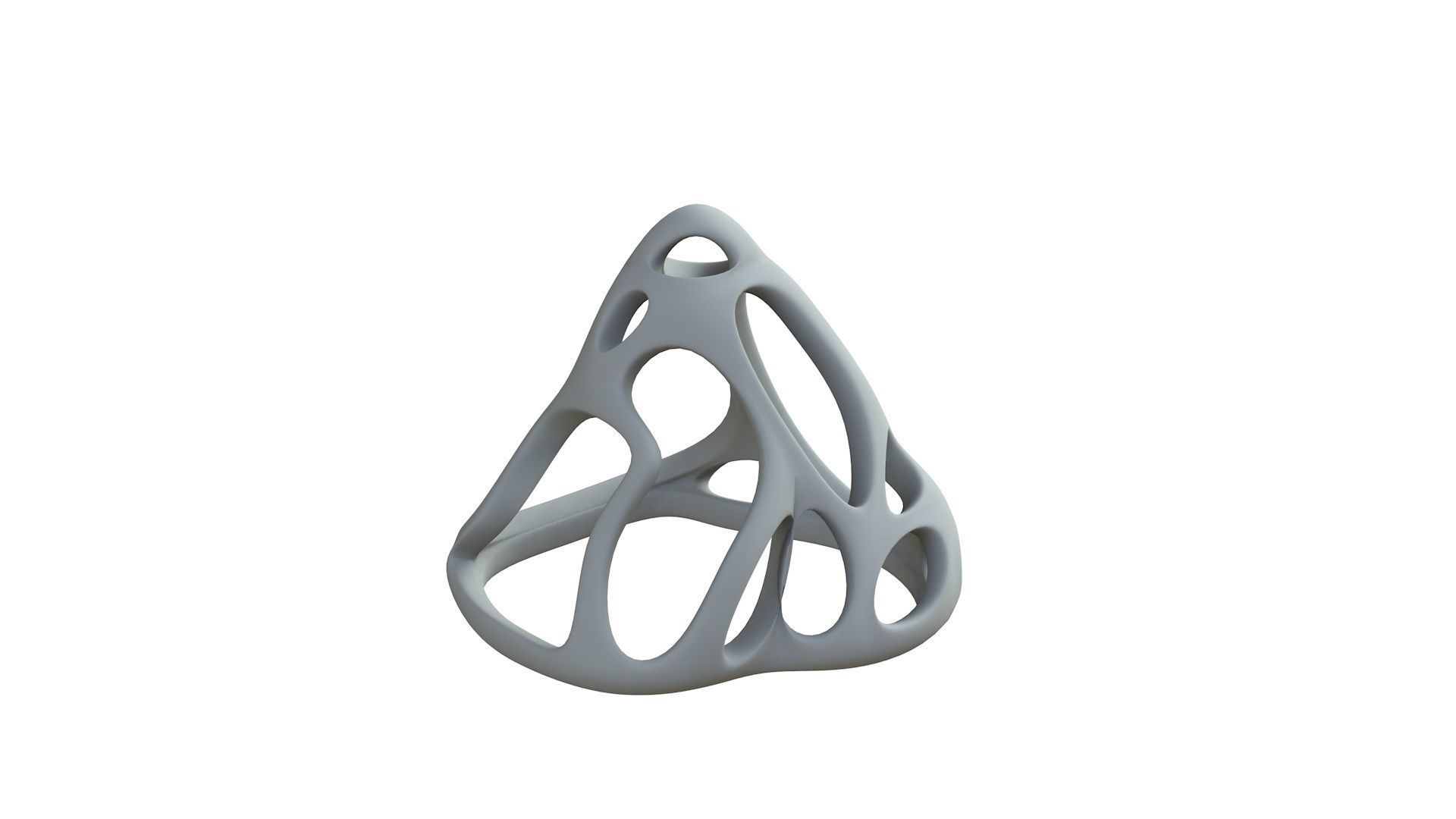 SciFi Cube Object No 59771 Low Poly Shape Low-poly 3D model_8