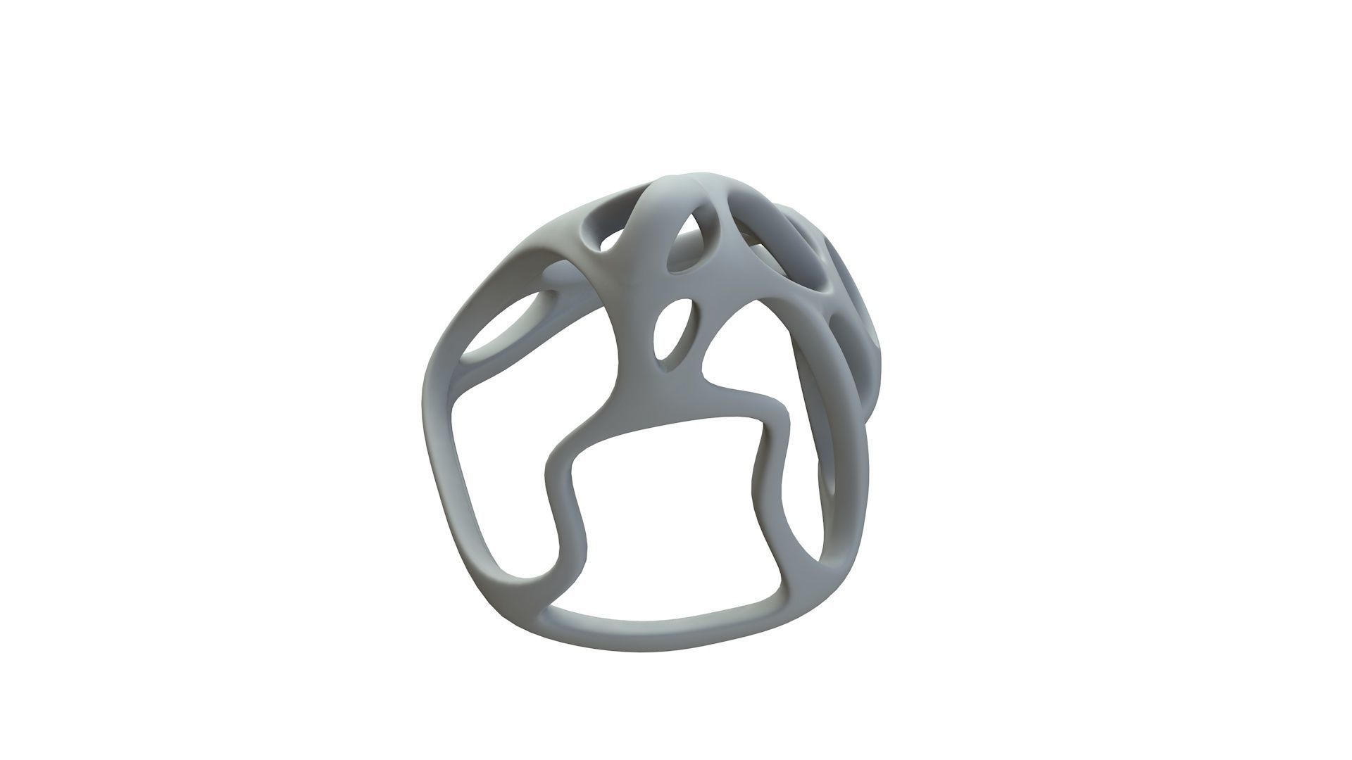 SciFi Cube Object No 59771 Low Poly Shape Low-poly 3D model_16