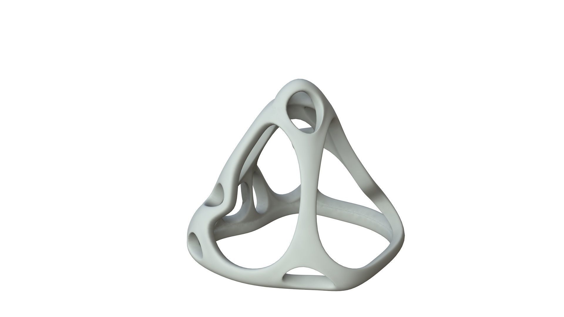 SciFi Cube Object No 59771 Low Poly Shape Low-poly 3D model_1