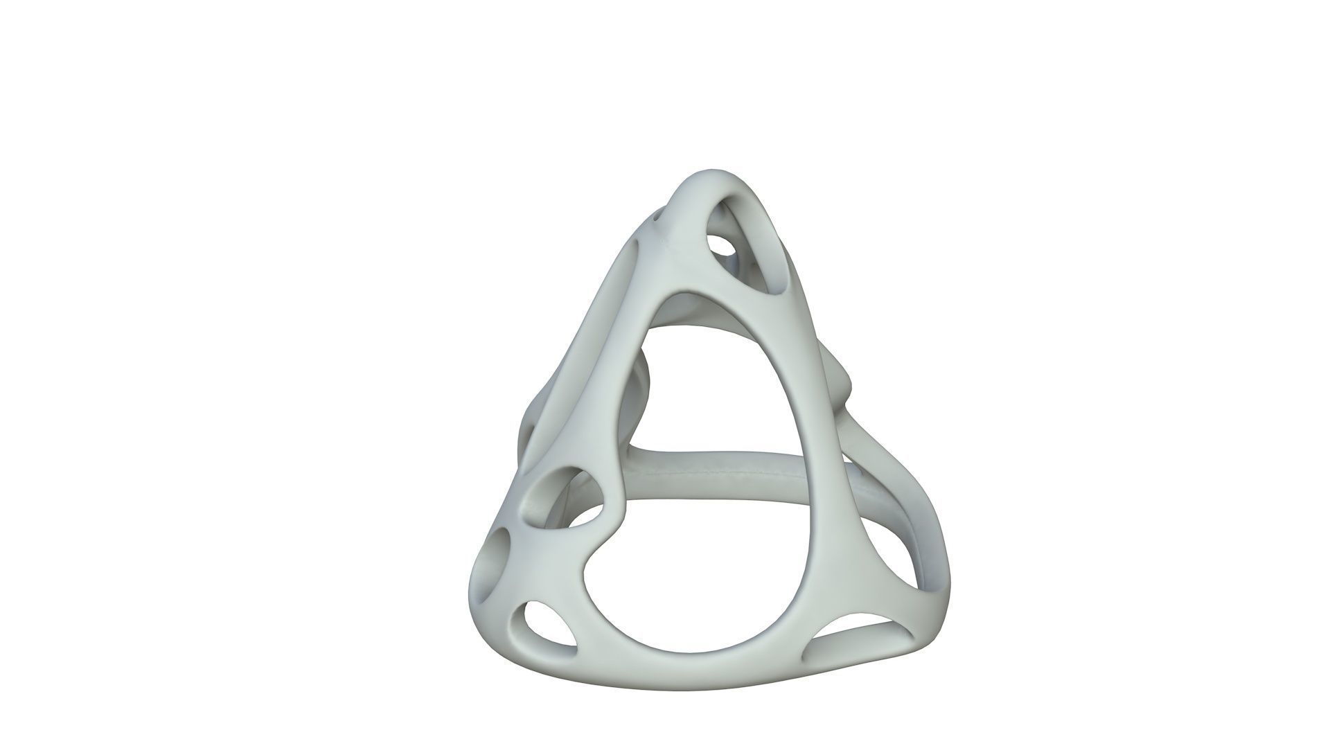 SciFi Cube Object No 59771 Low Poly Shape Low-poly 3D model_2