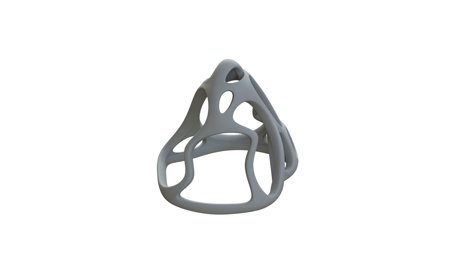 SciFi Cube Object No 59771 Low Poly Shape Low-poly 3D model_12