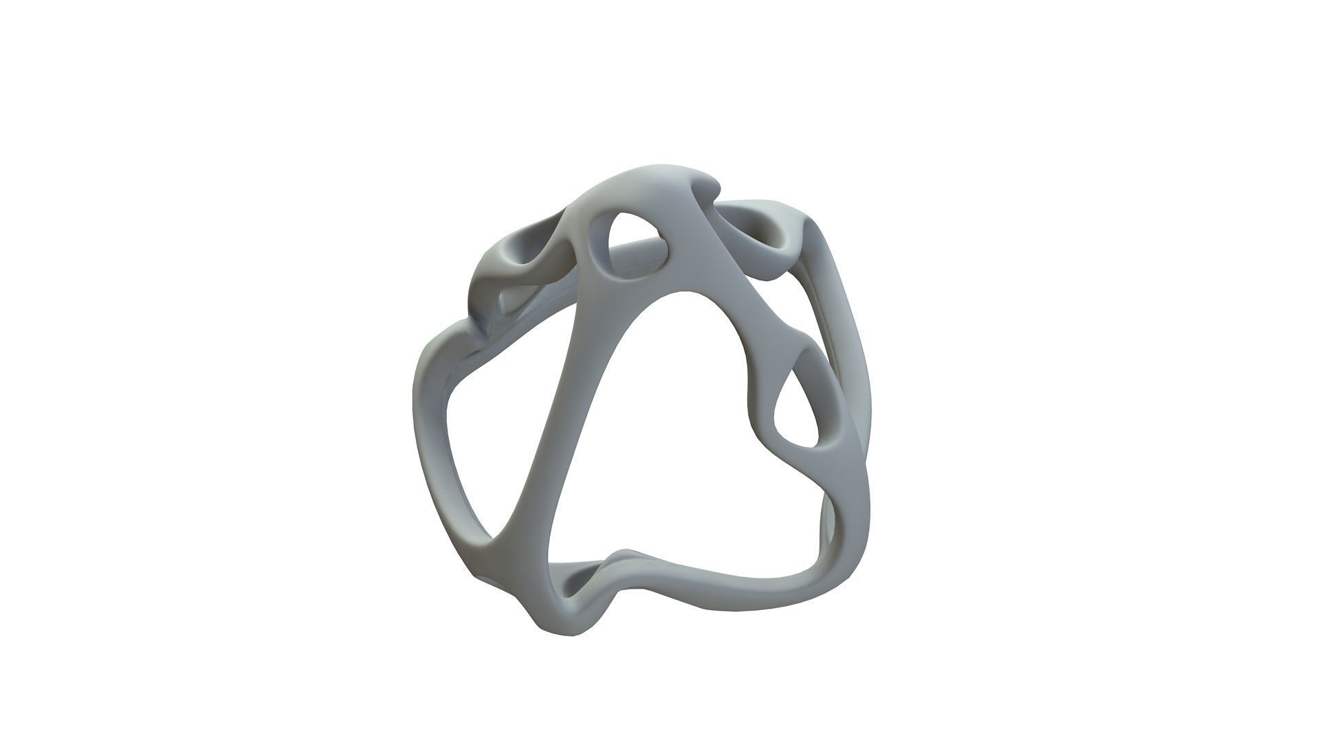 SciFi Cube Object No 59692 Low Poly Shape Low-poly 3D model_17