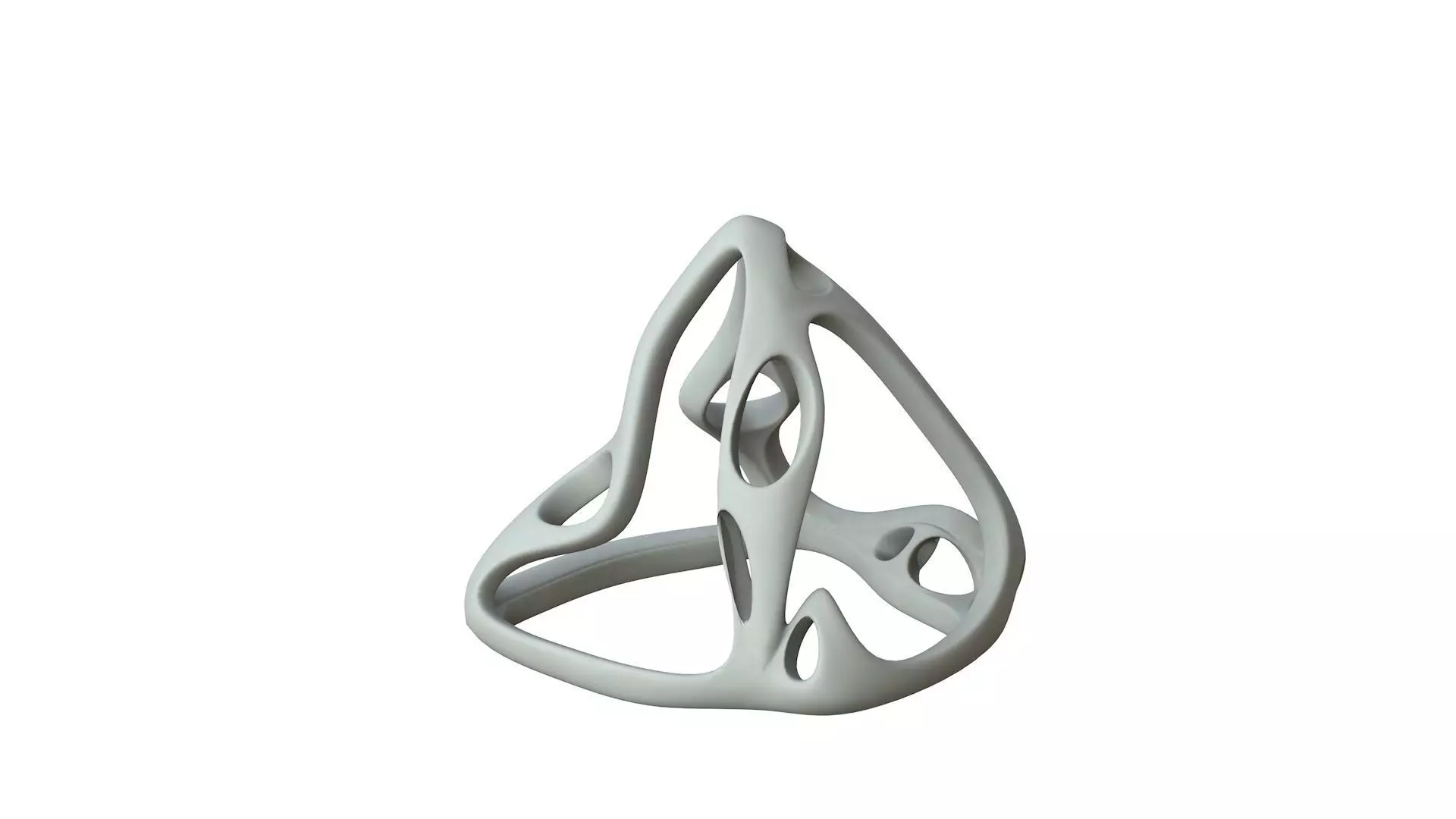 SciFi Cube Object No 59692 Low Poly Shape Low-poly 3D model_0